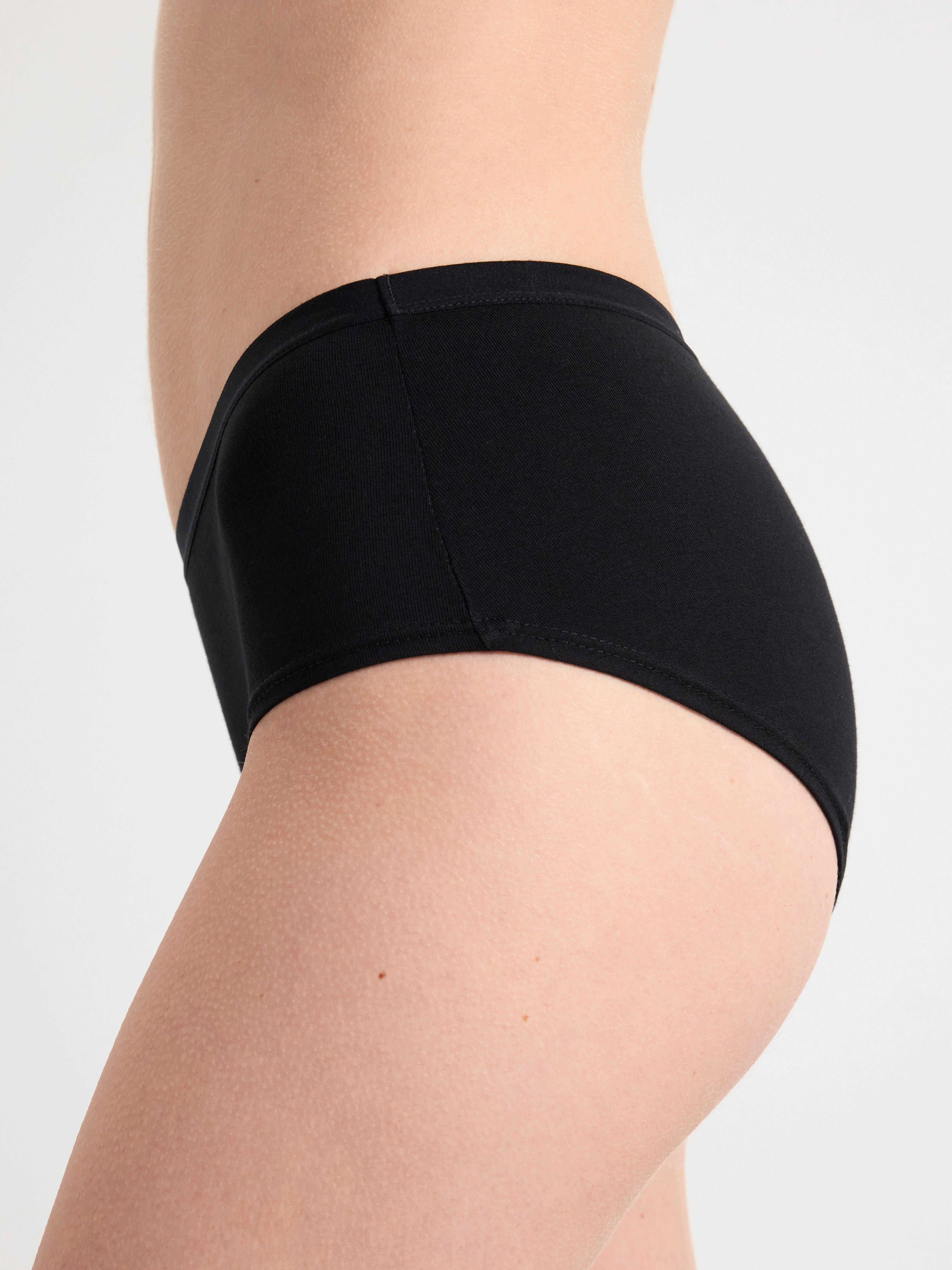 3-pack regular waist briefs Black