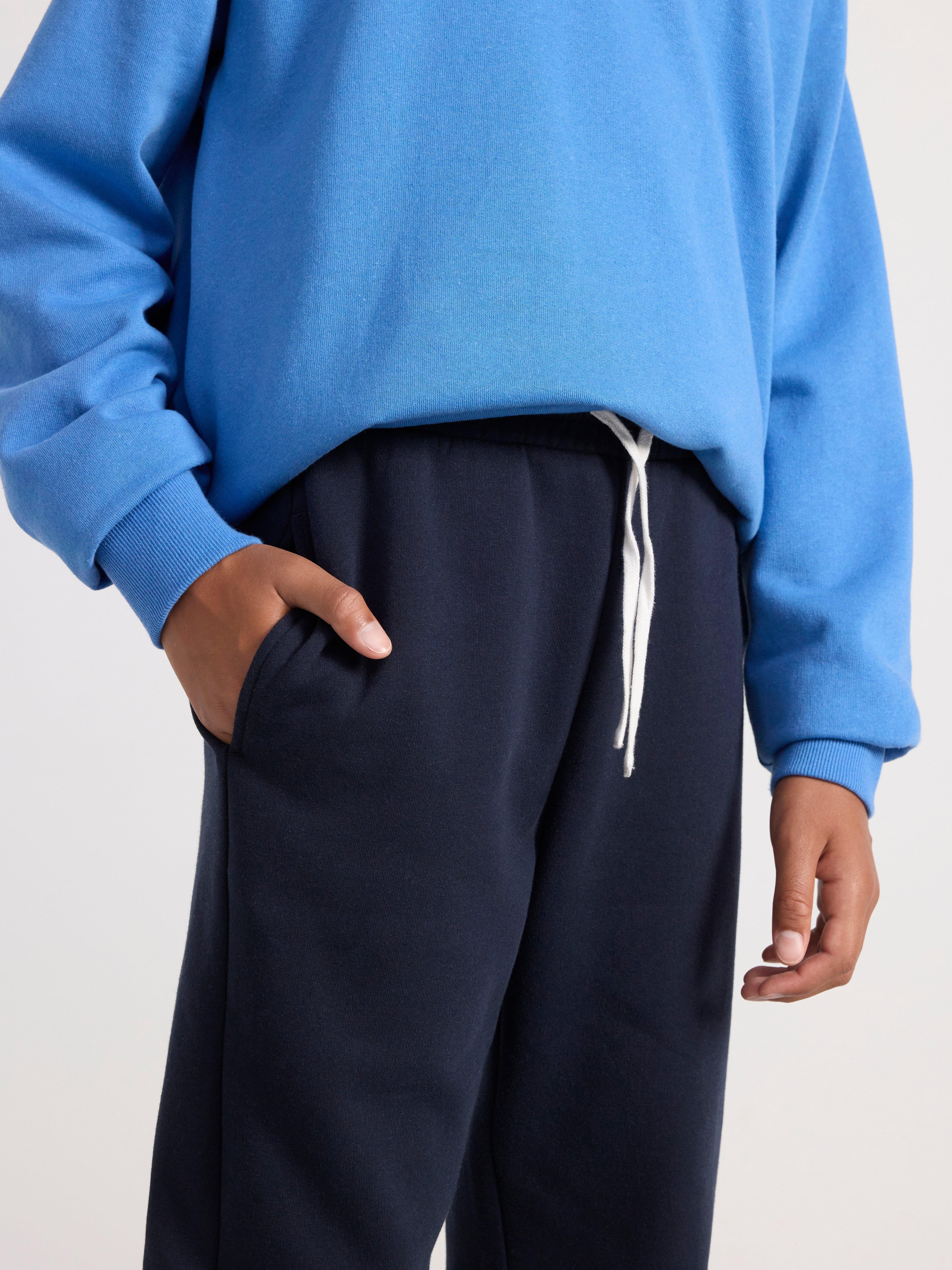 Joggers with brushed inside Dark Navy