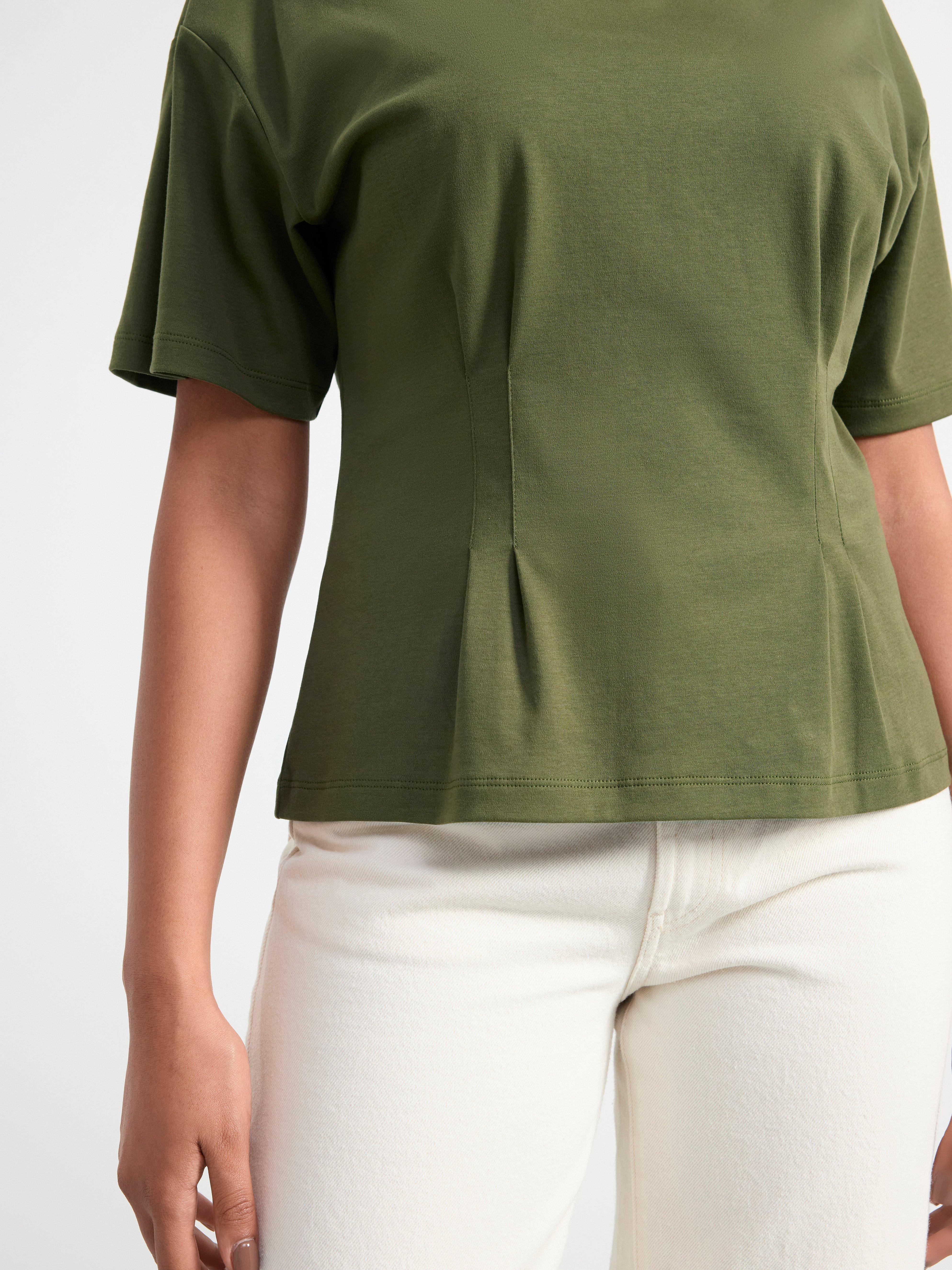 Short sleeve top Khaki