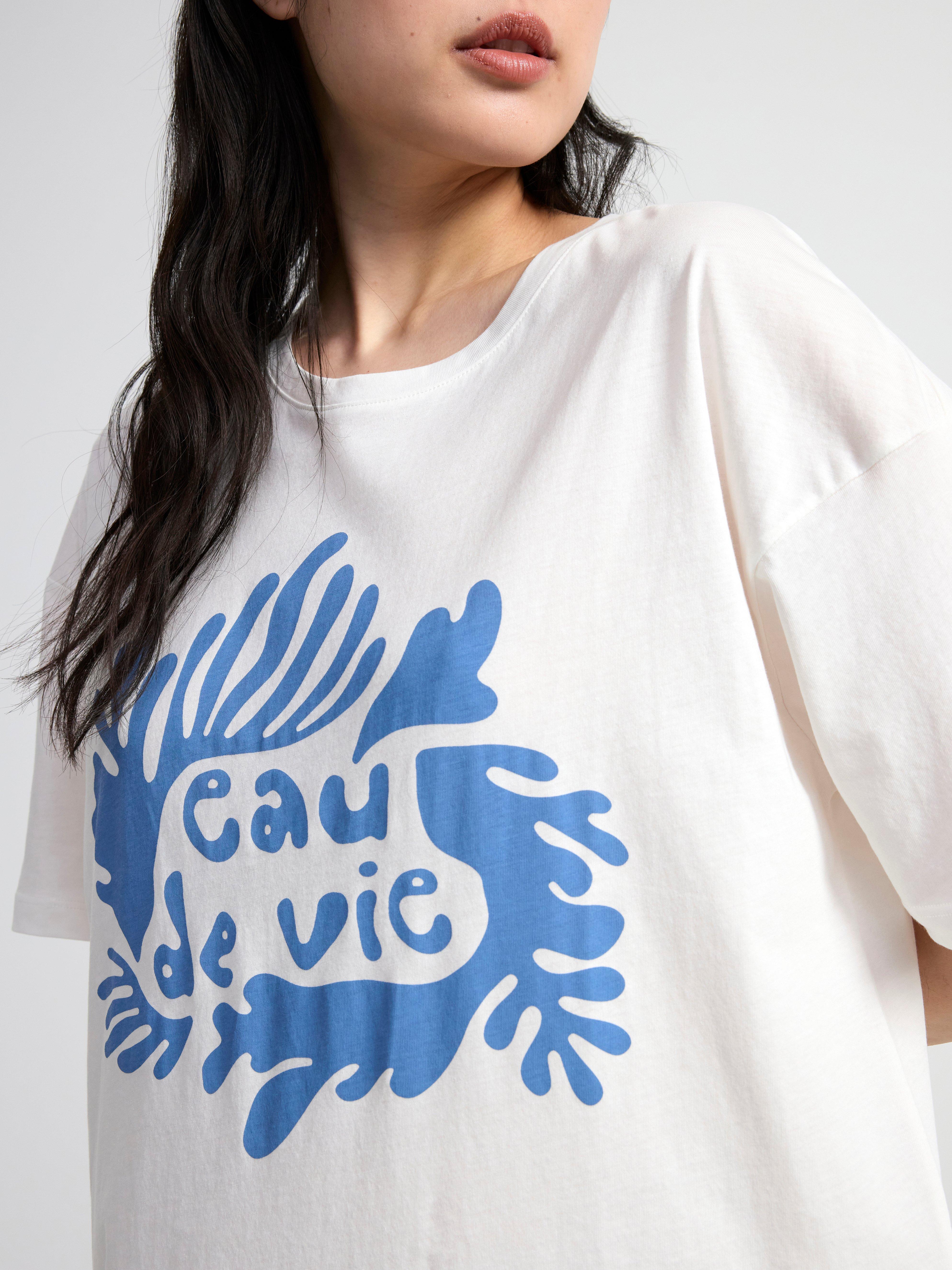 T-shirt night dress Off White