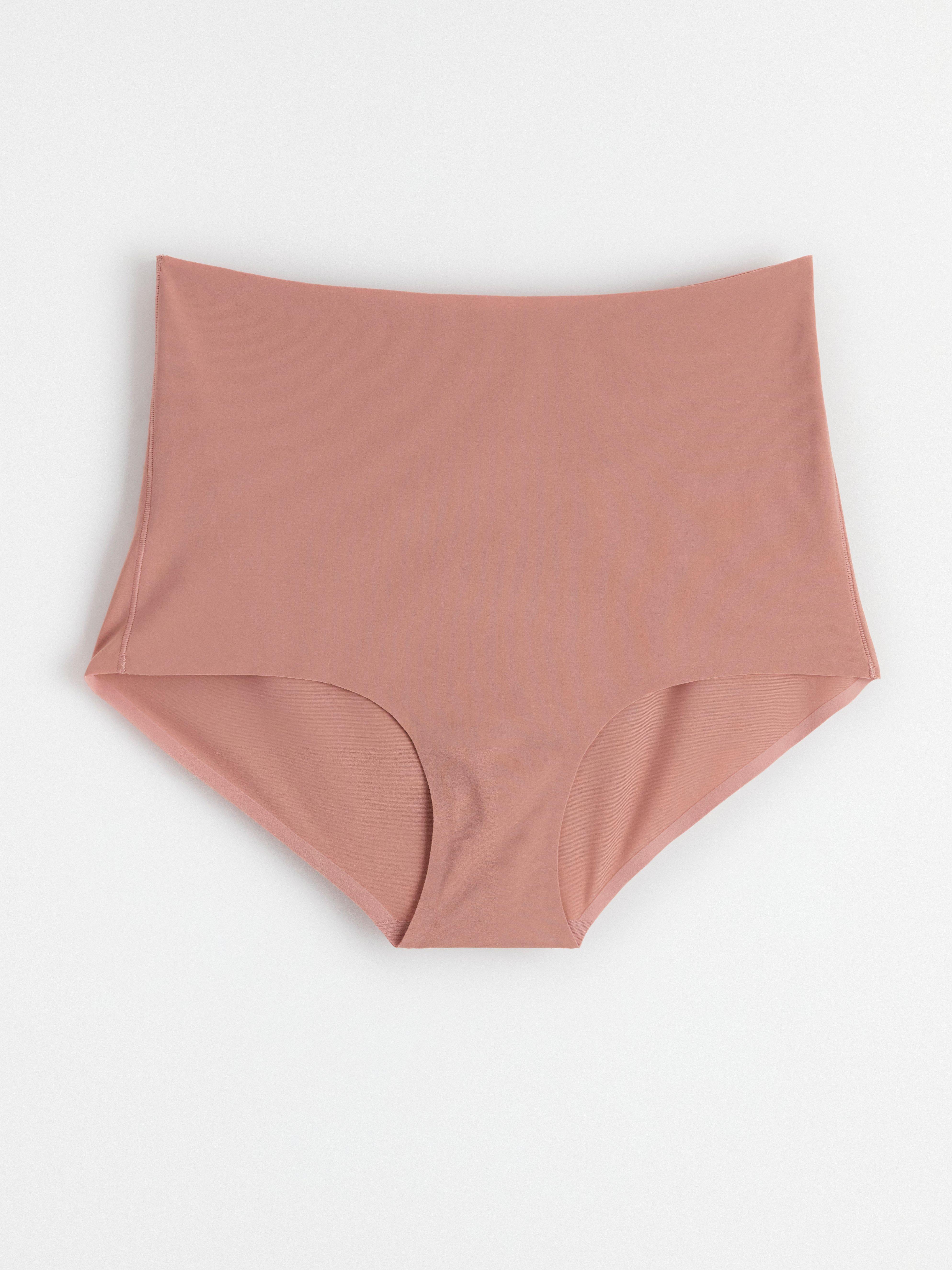 Invisible high waist brief Dusty Pink