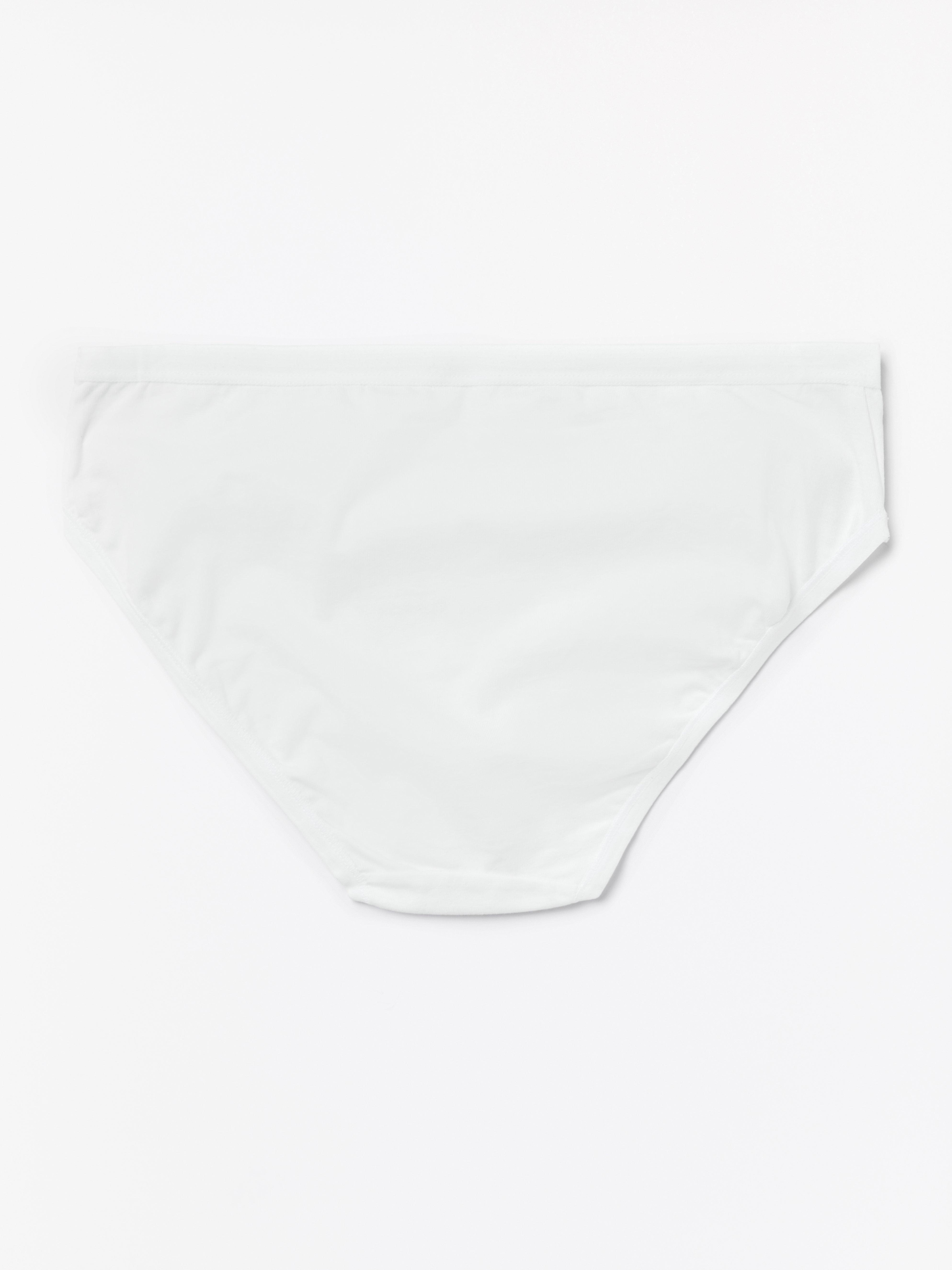 Bikini Regular Briefs White