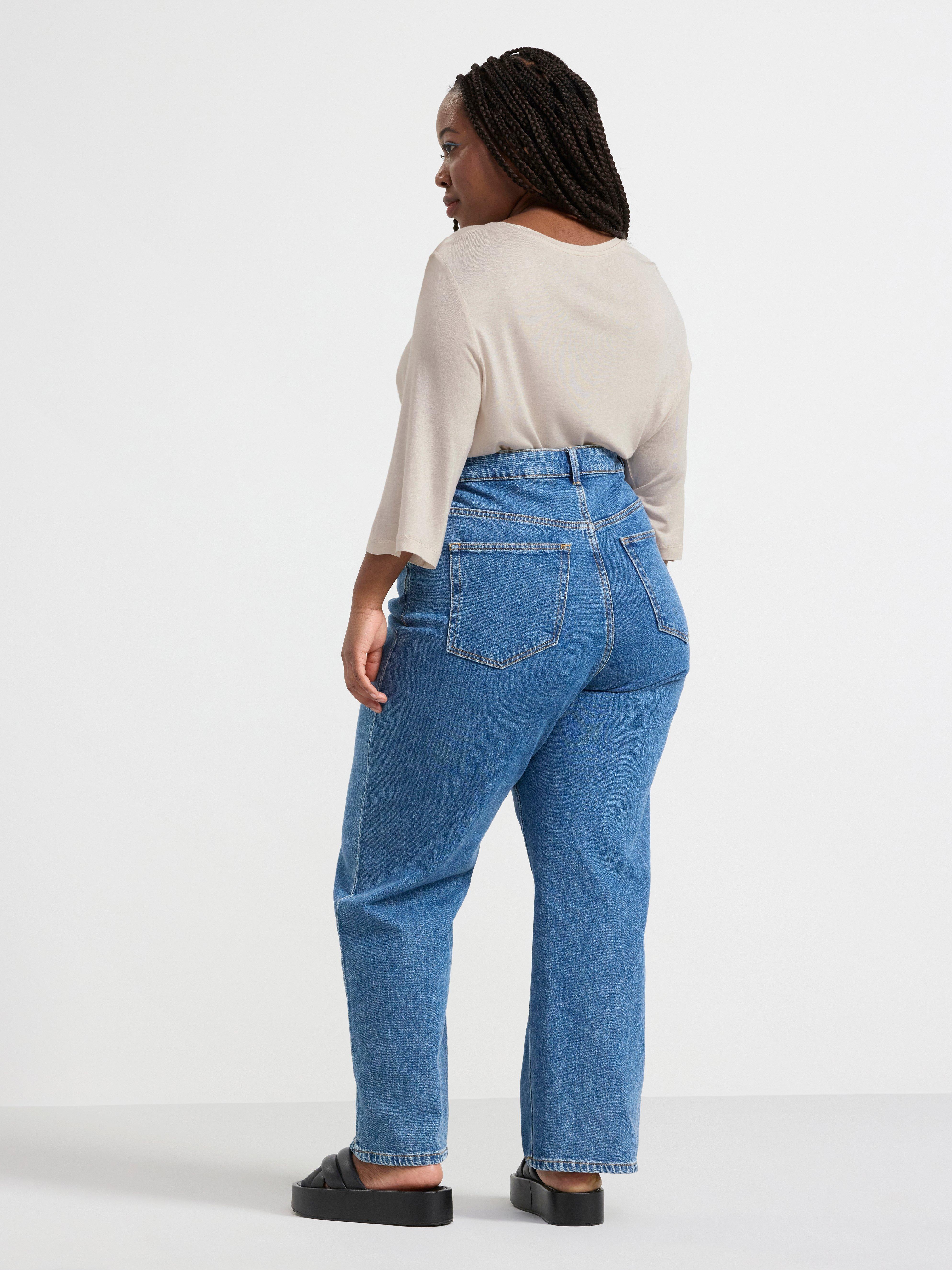 Three quarter sleeve top Light Beige