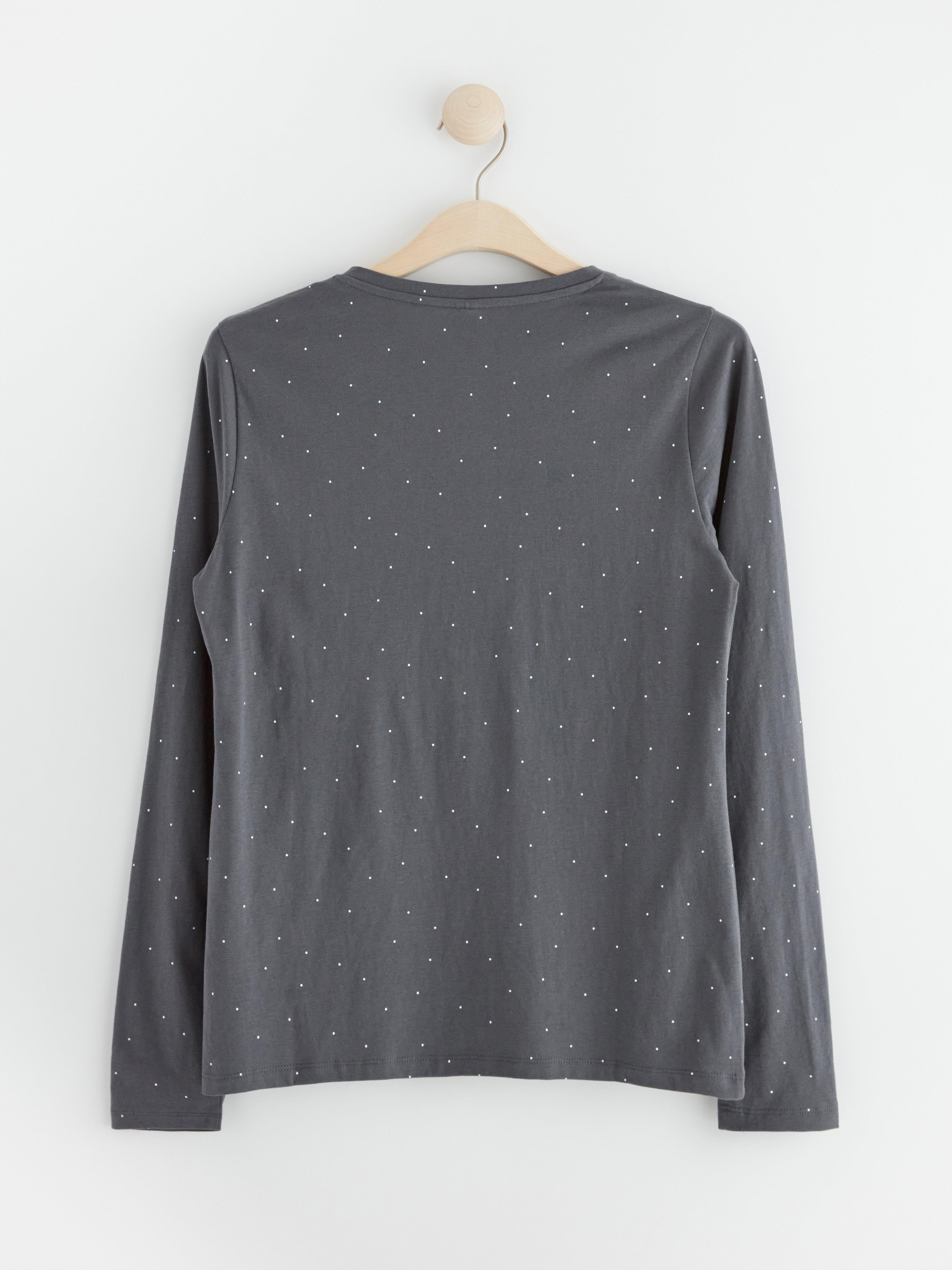 Pyjama top Dark Grey