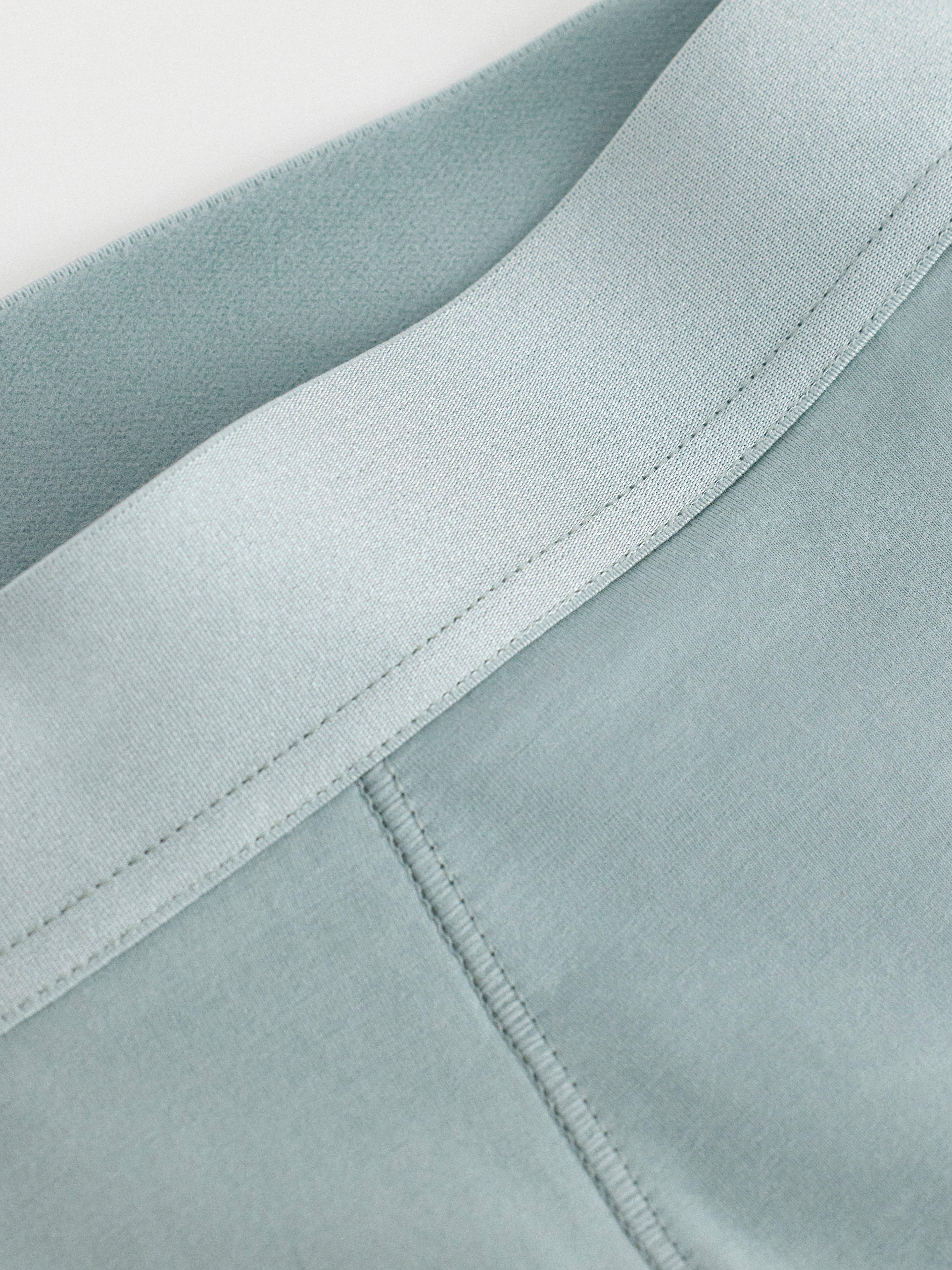Engineered Boxer Super Period Proof - Period Panty with extended gusset Dusty Aqua