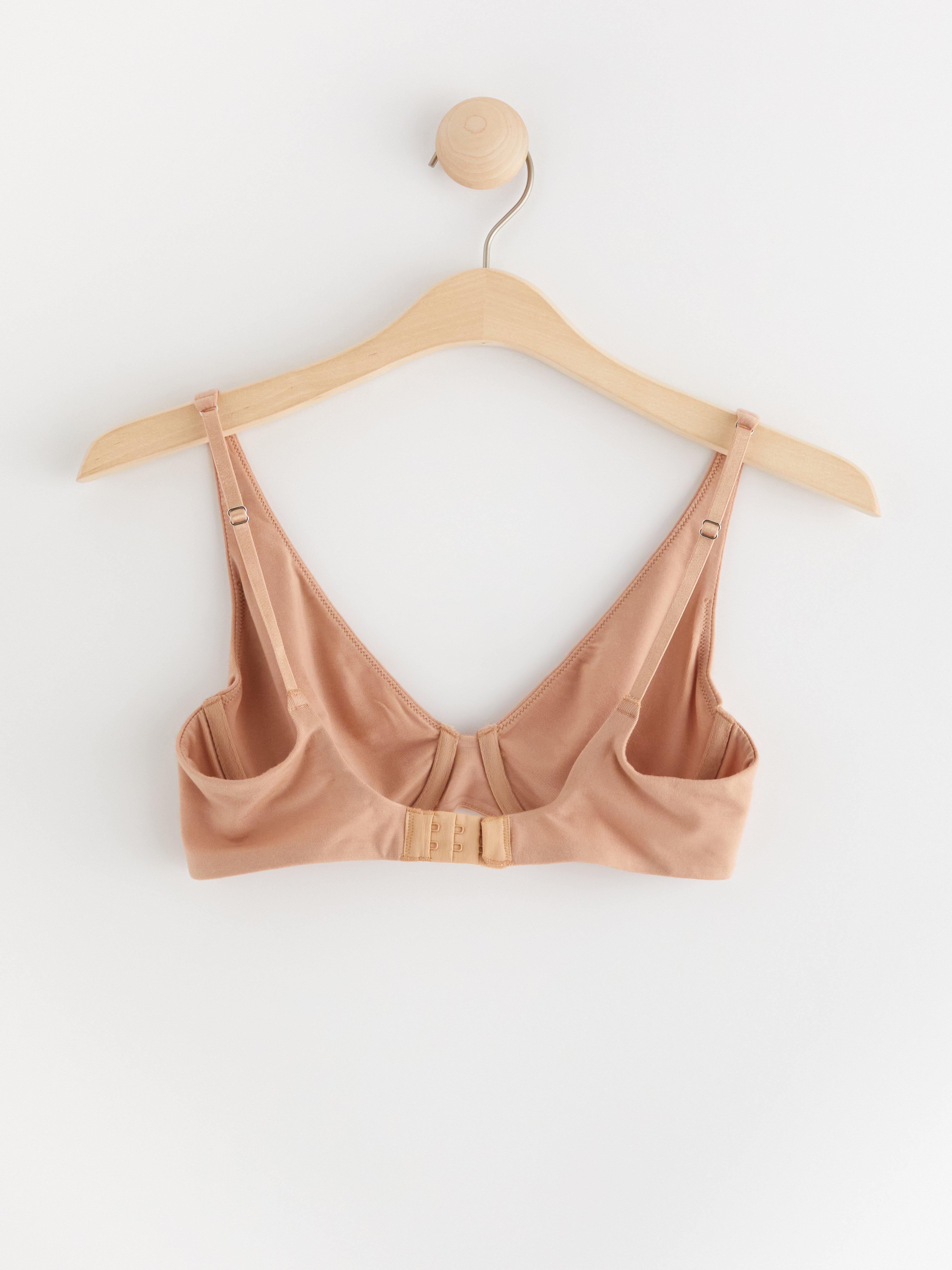 Unpadded underwire bra Beige