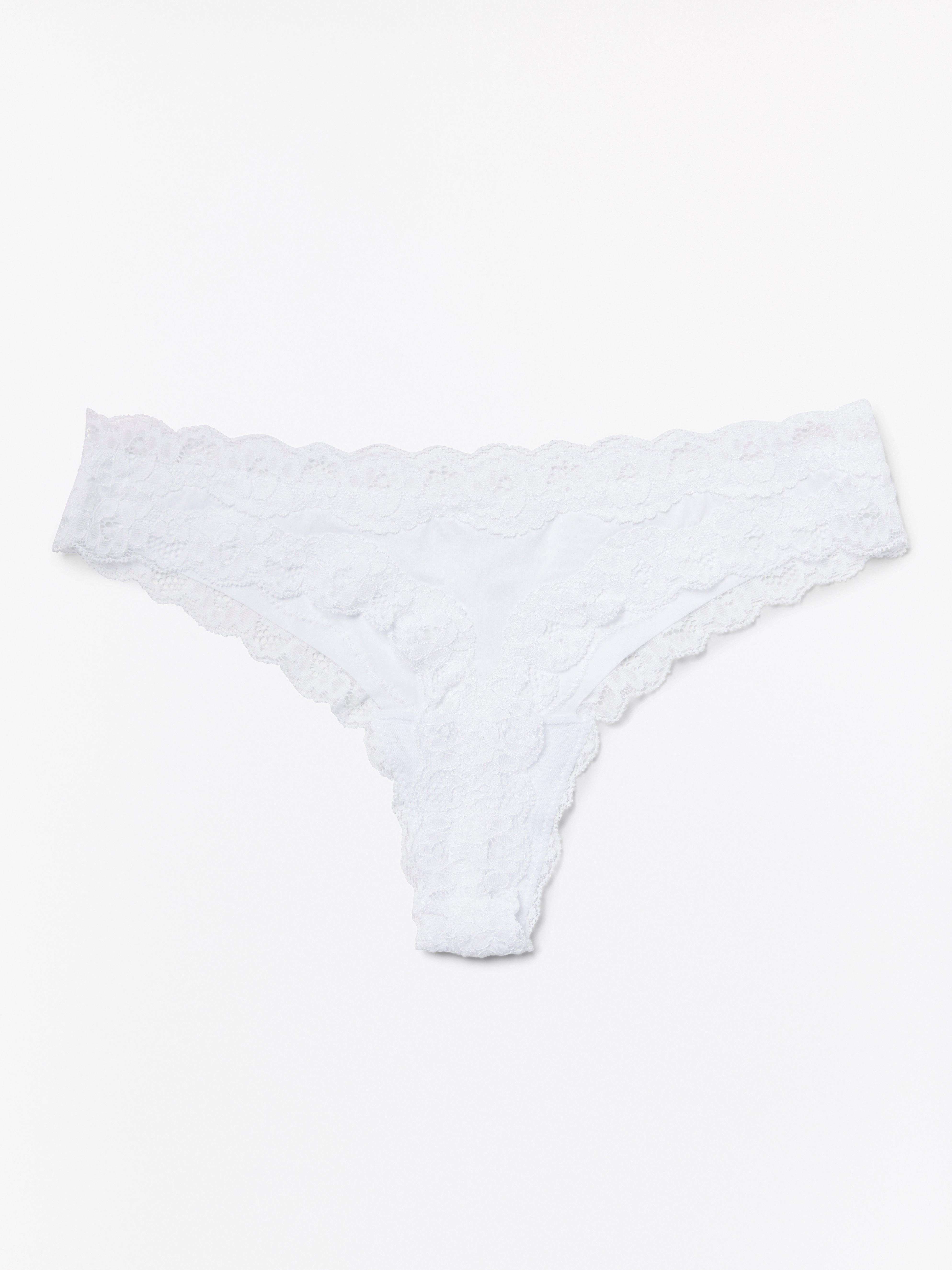 Thong Low White