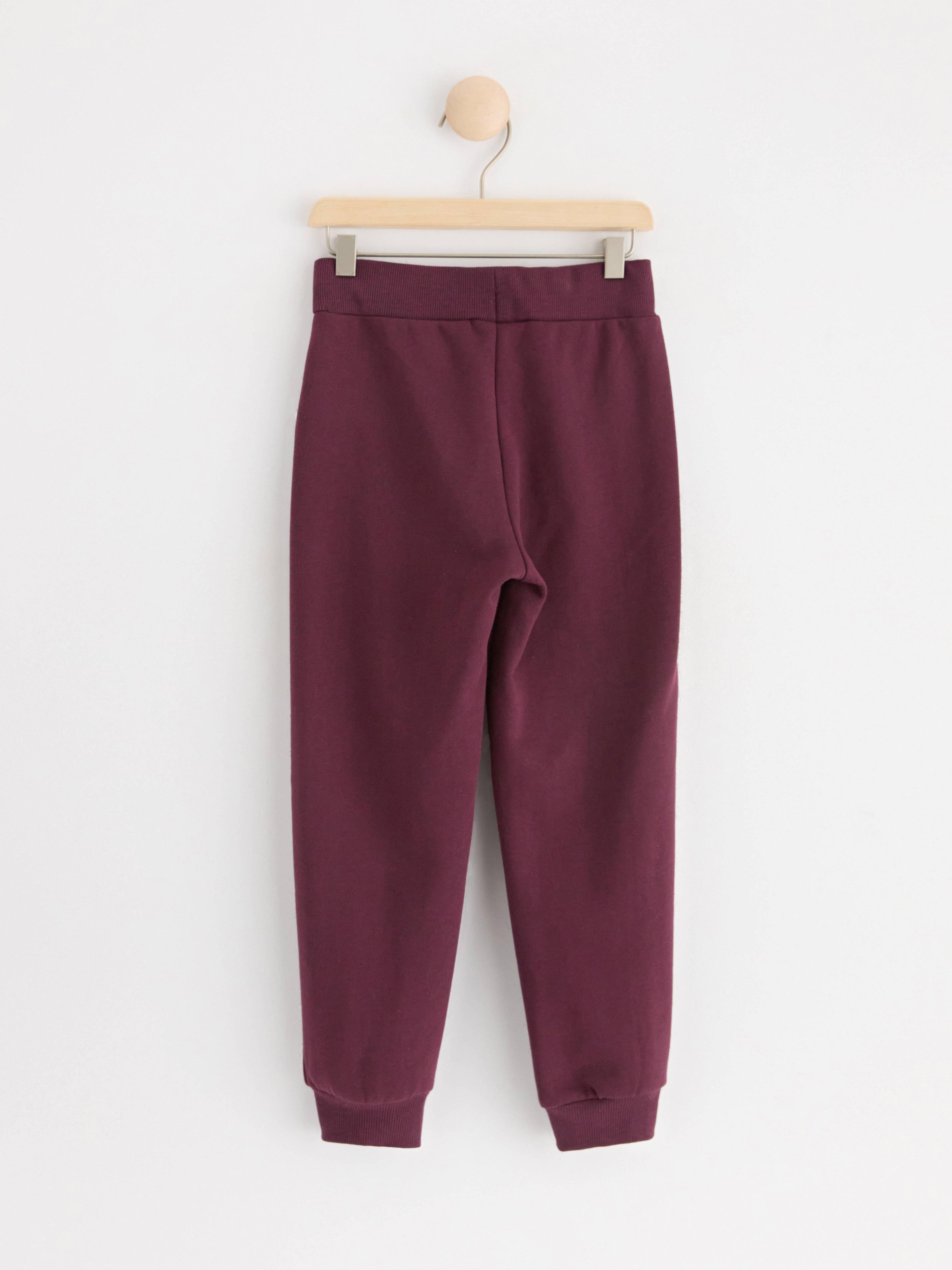 Extra durable trousers with brushed inside Dark Lilac