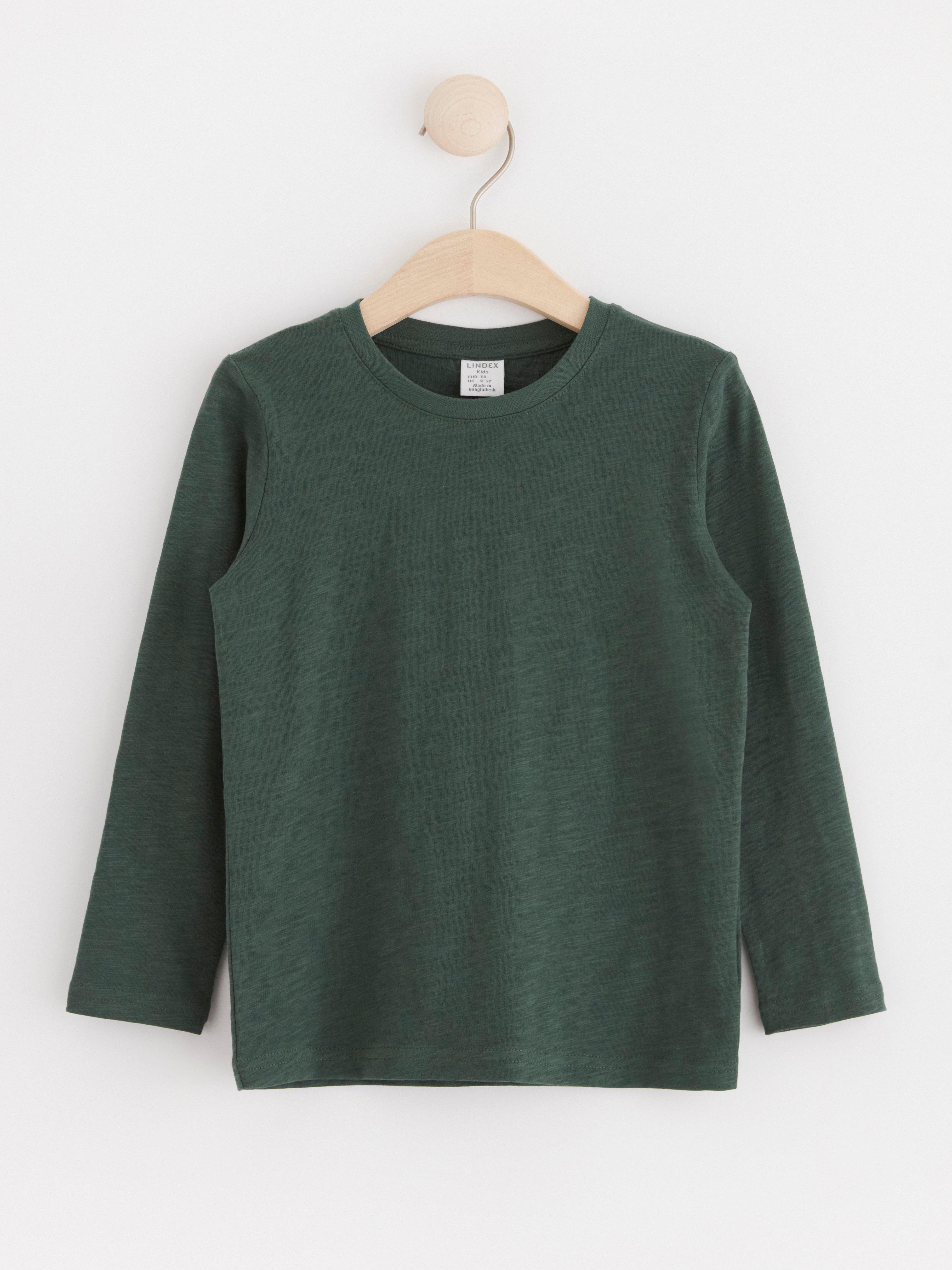 Top Dark Dusty Green