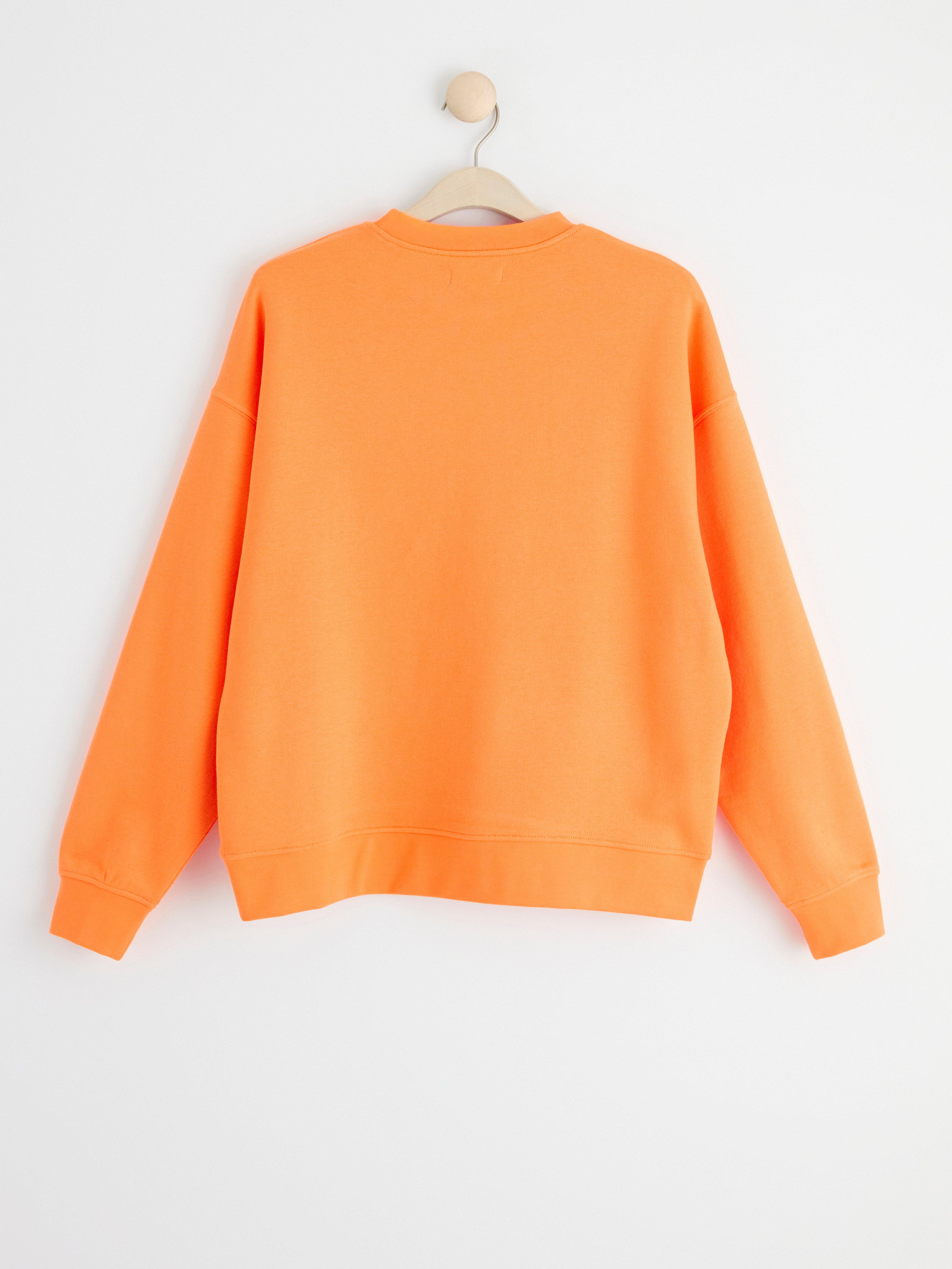 Oversize sweatshirt Light Orange