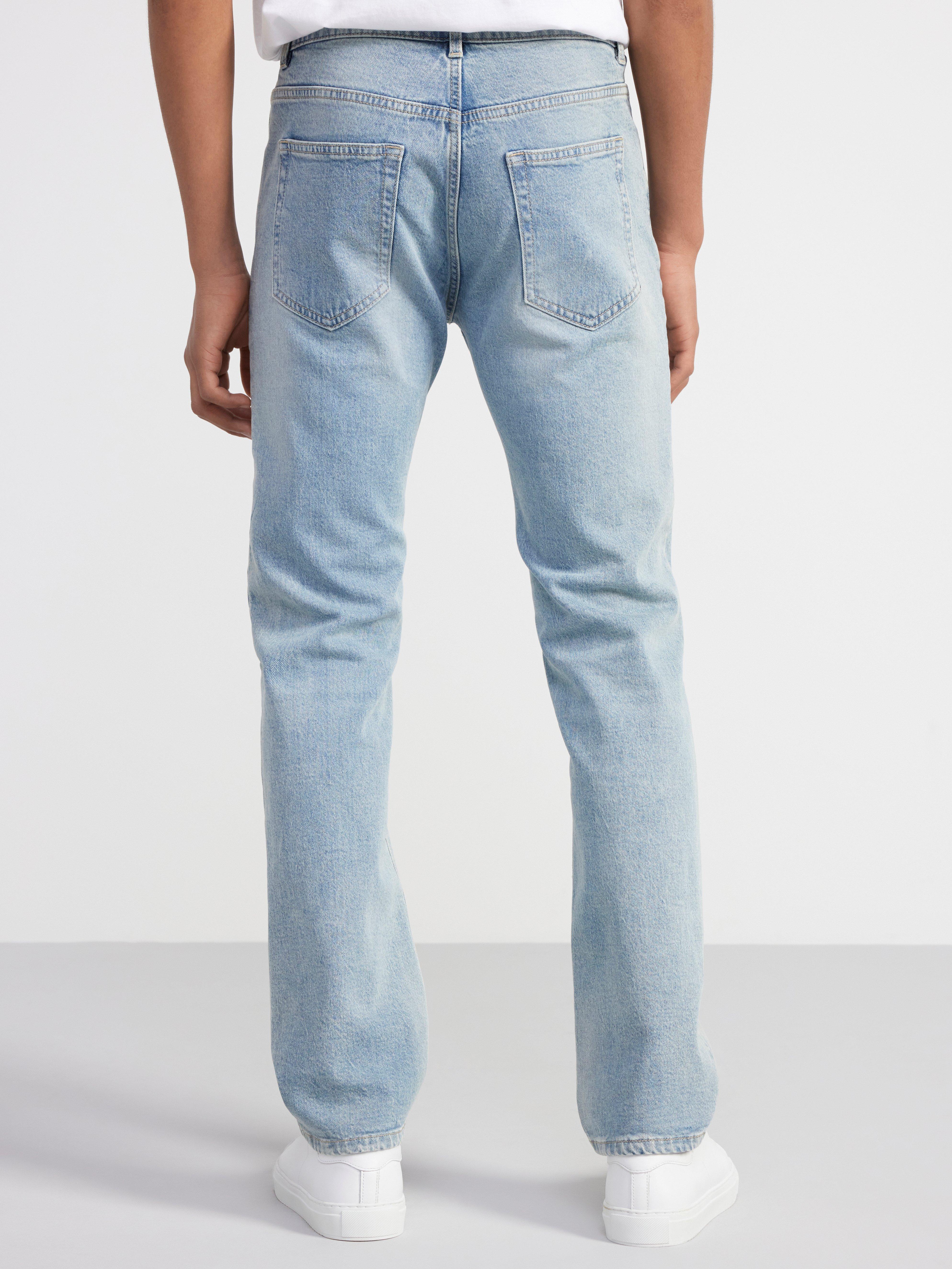 STAFFAN Straight regular waist jeans Light denim