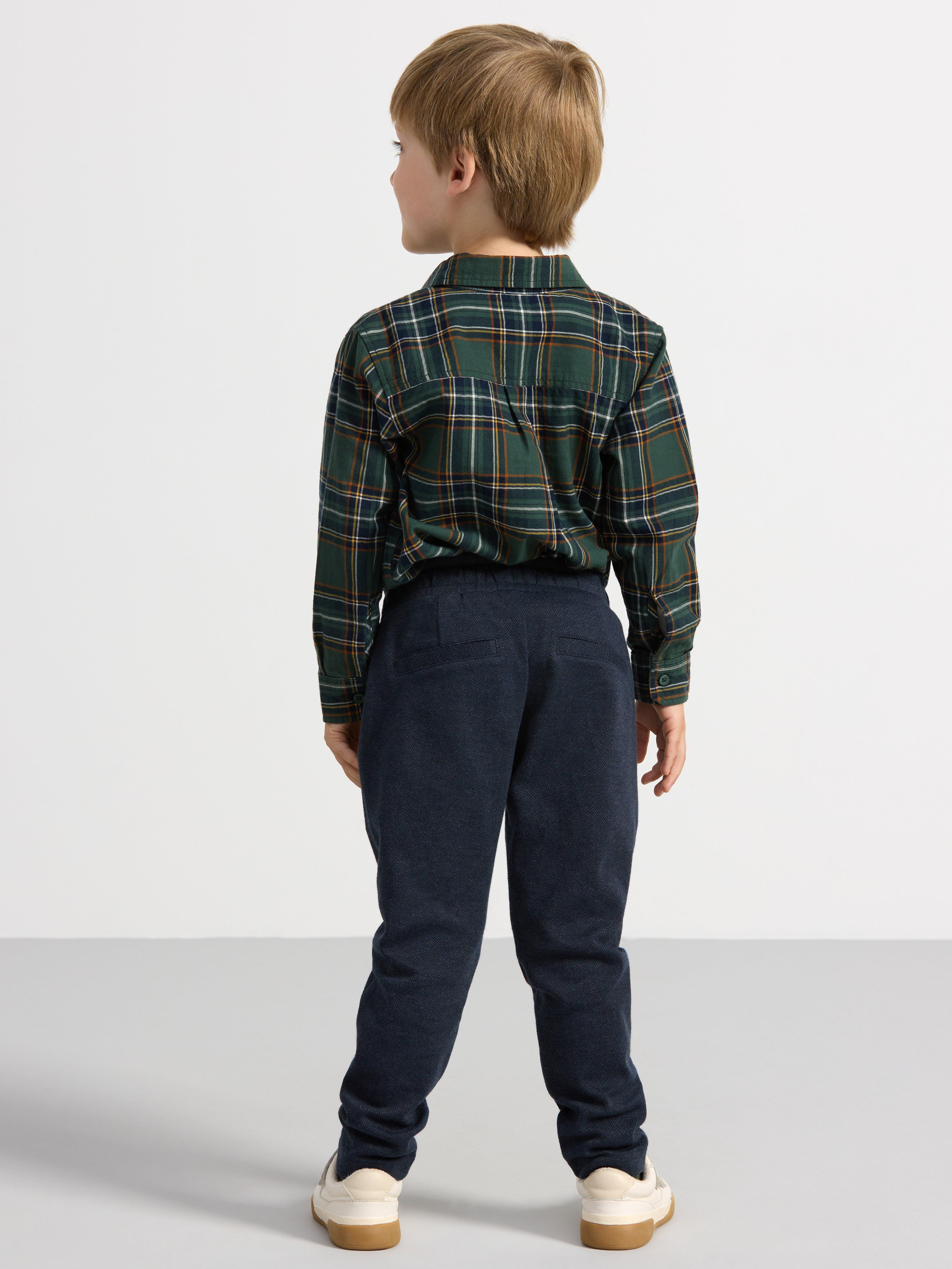 Trousers in jersey Dark Navy