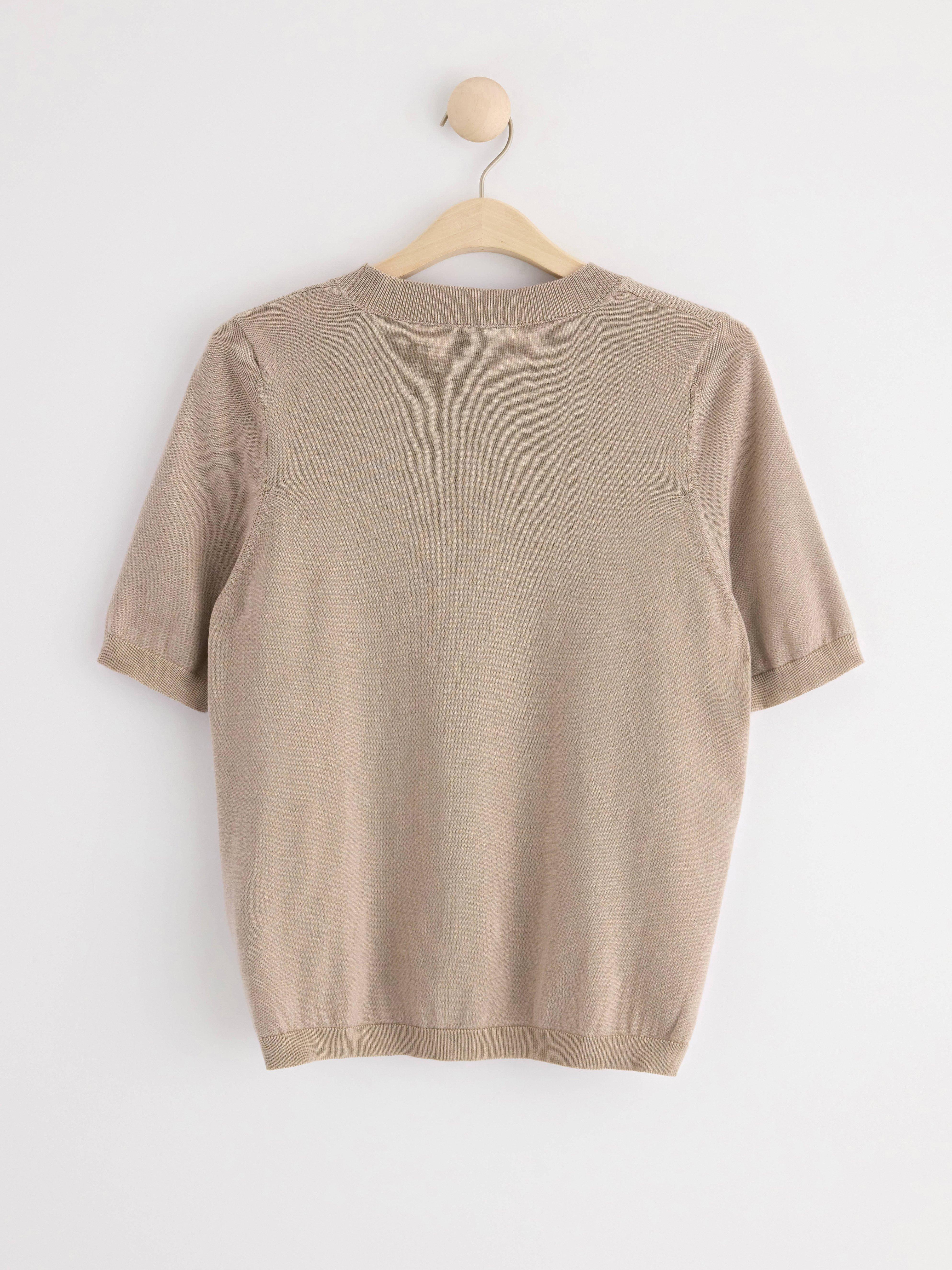 Jumper fine-knitted Light Dusty Beige