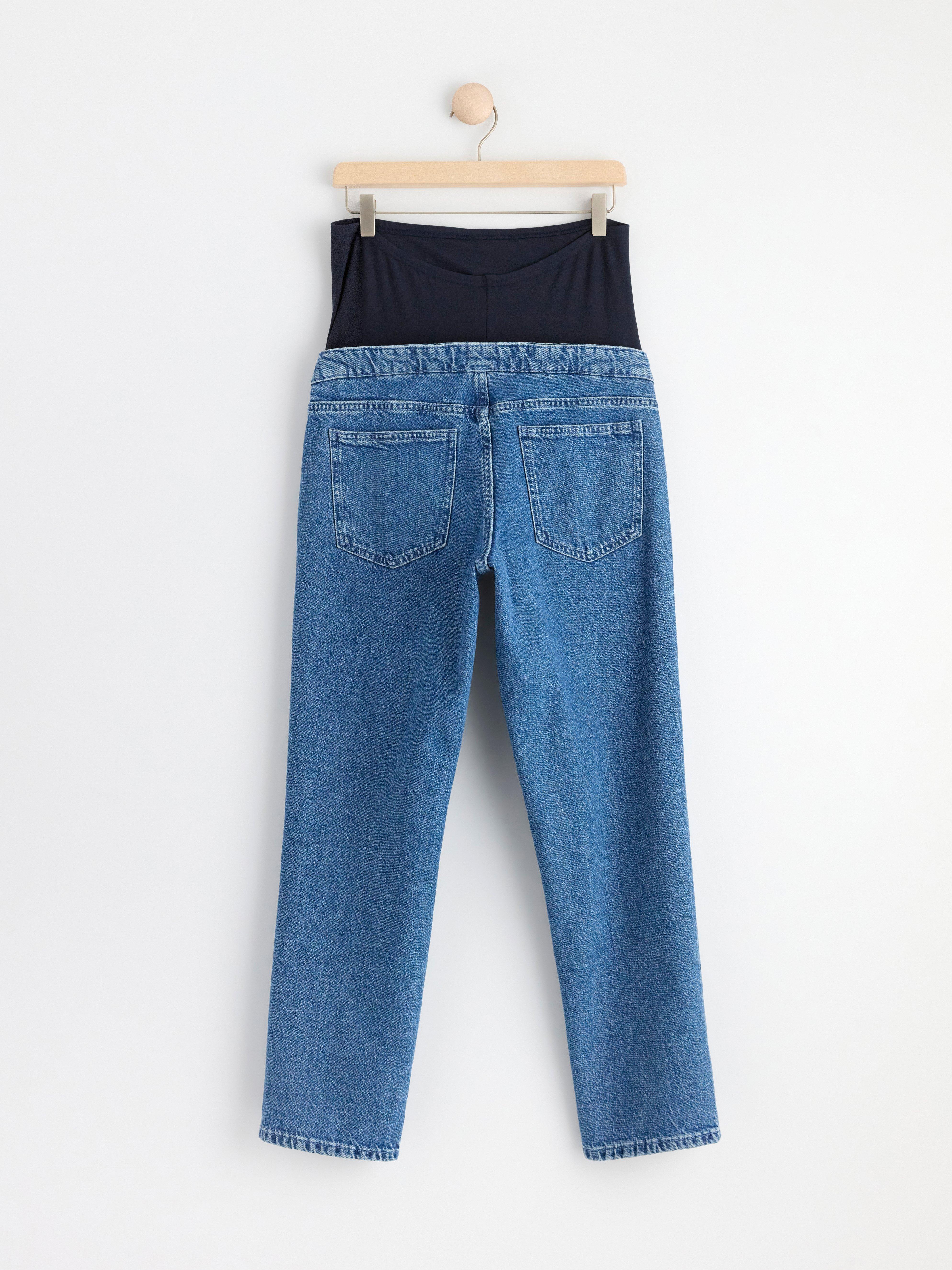 MOM Straight cropped jeans Light denim