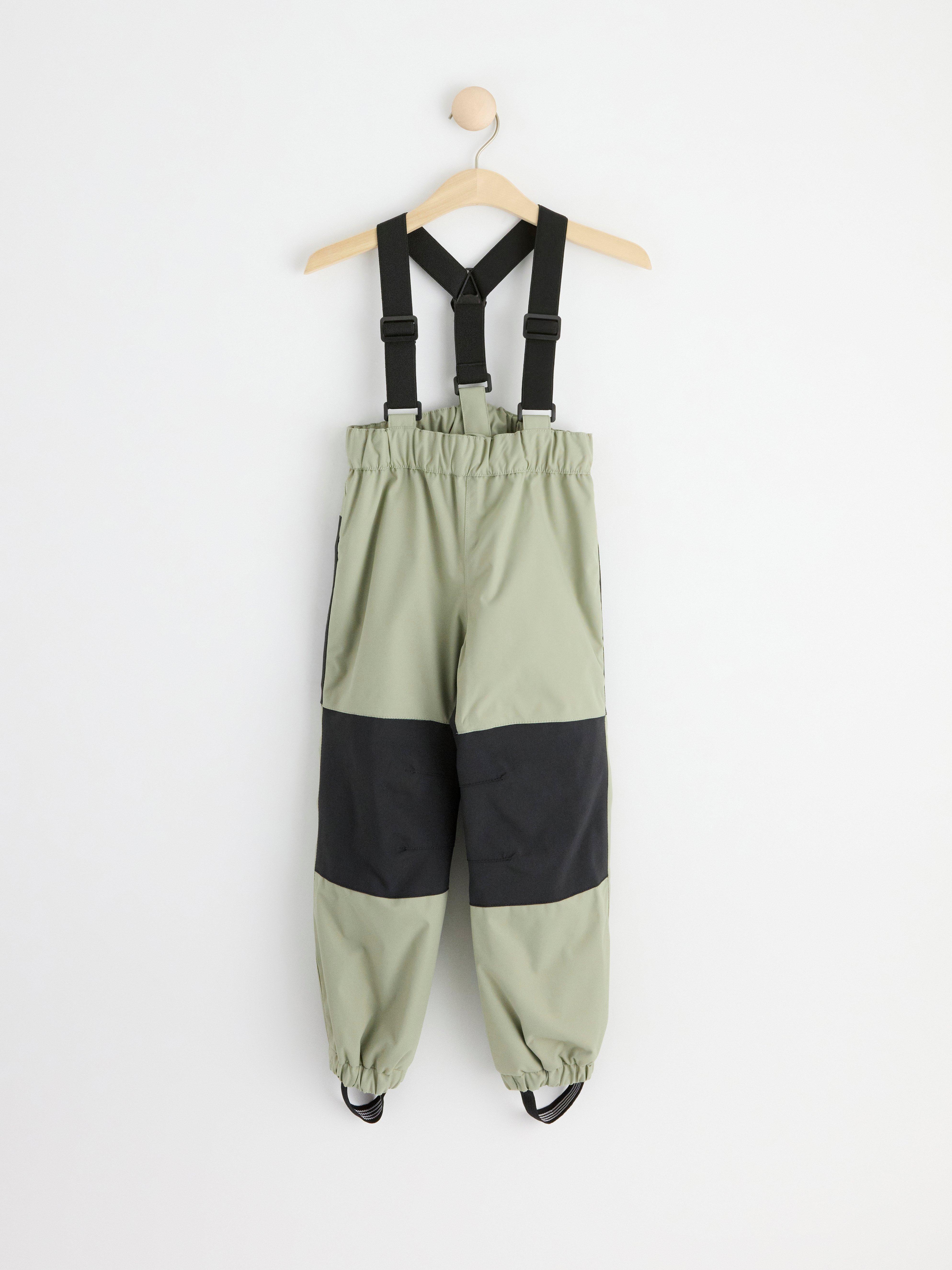 FIX Shell trousers with adjustable legs Light Dusty Green