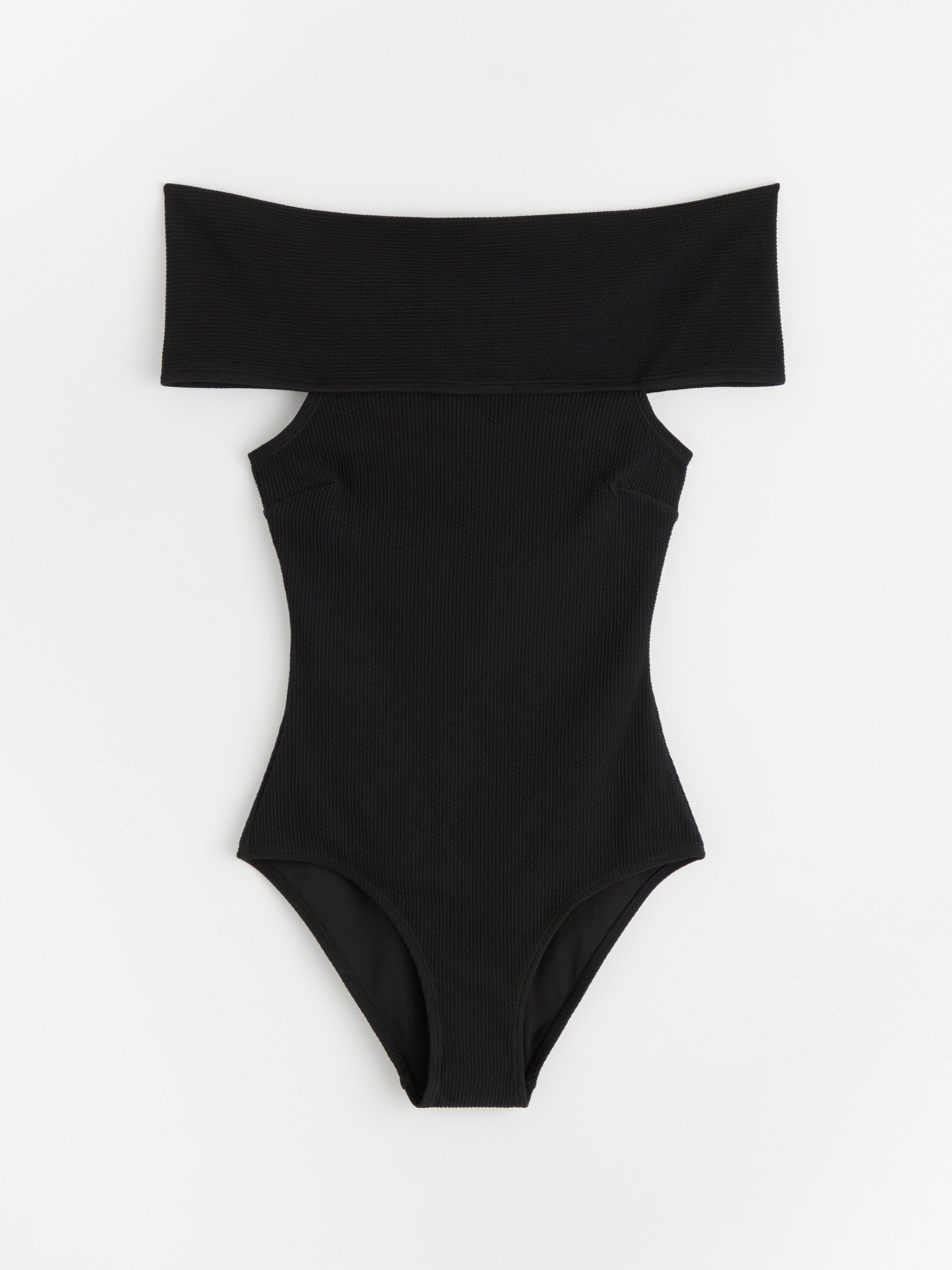Crinkled swimsuit – Curated by Elsa & Sofia Black