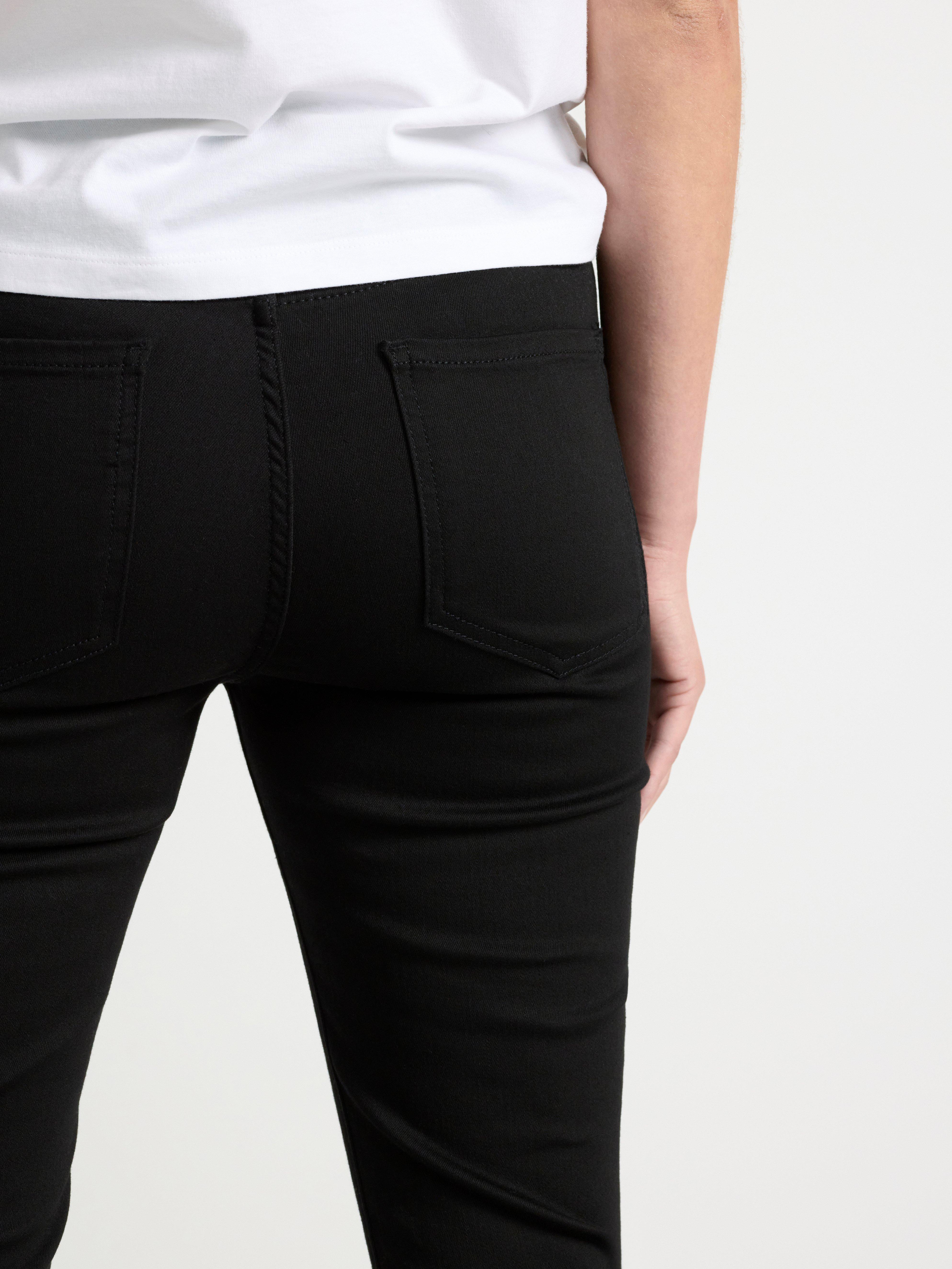 VERA Slim high waist jeans Black