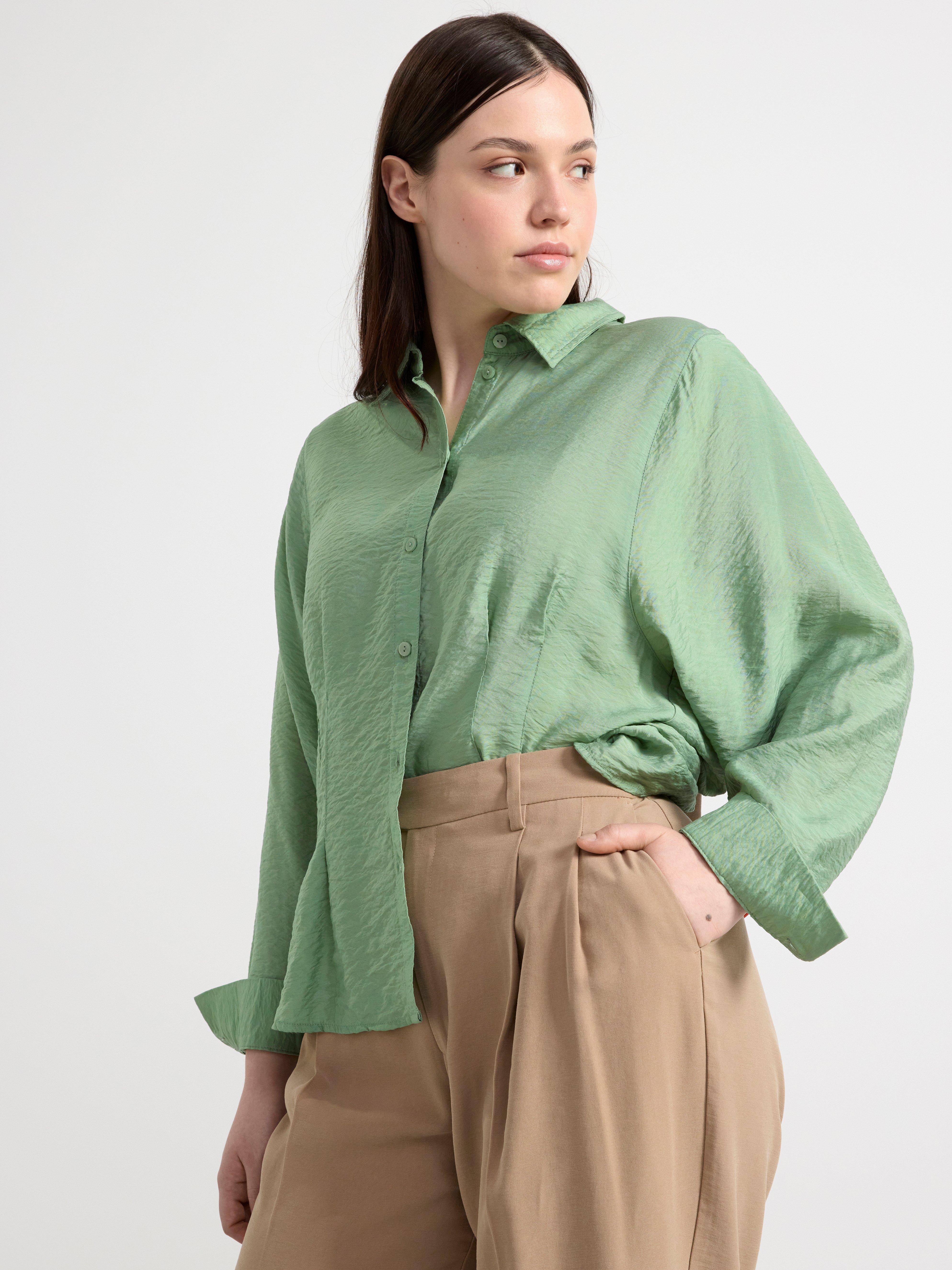 Long sleeve shirt Light Dusty Green