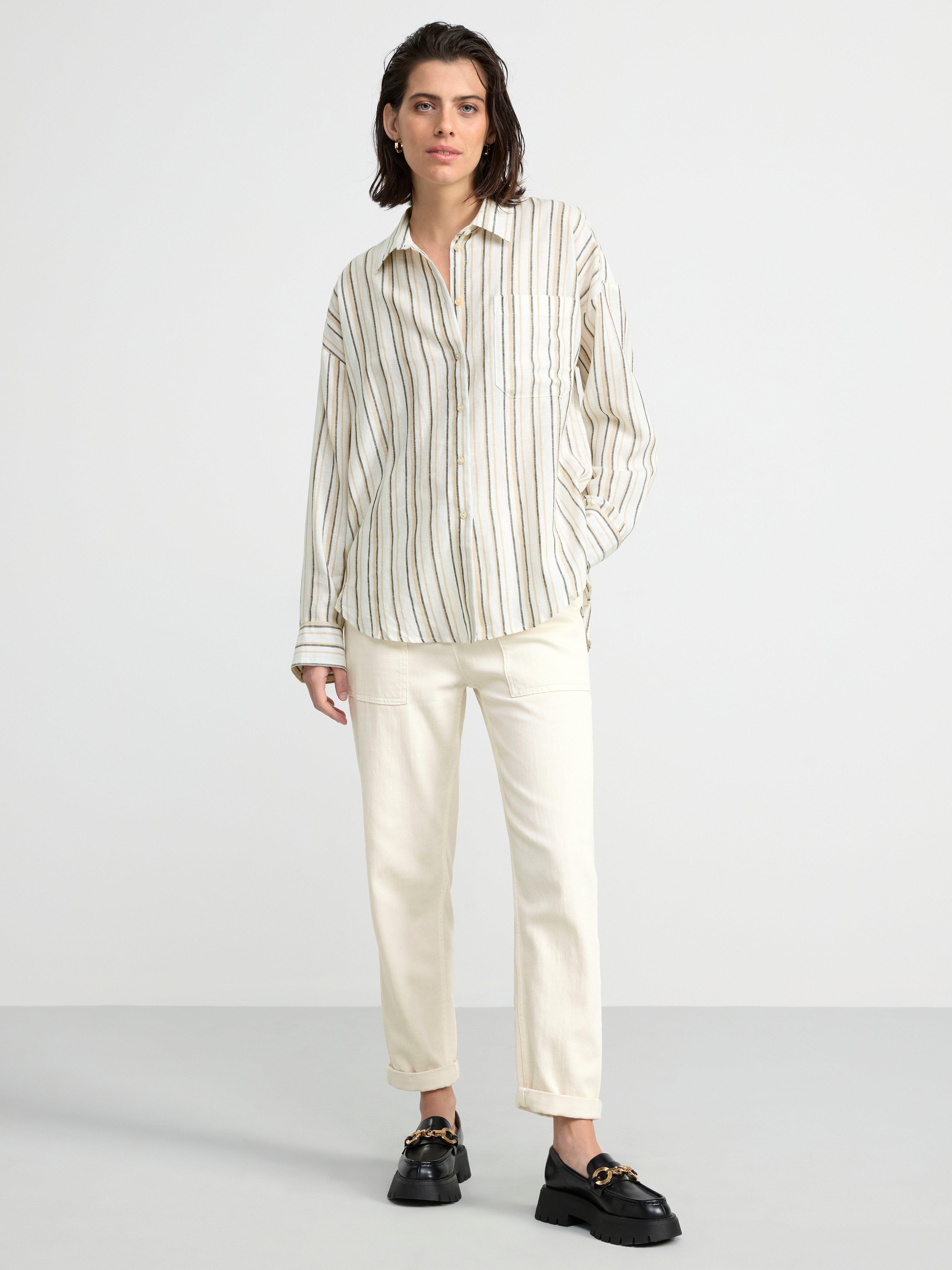 Linen shirt Light White