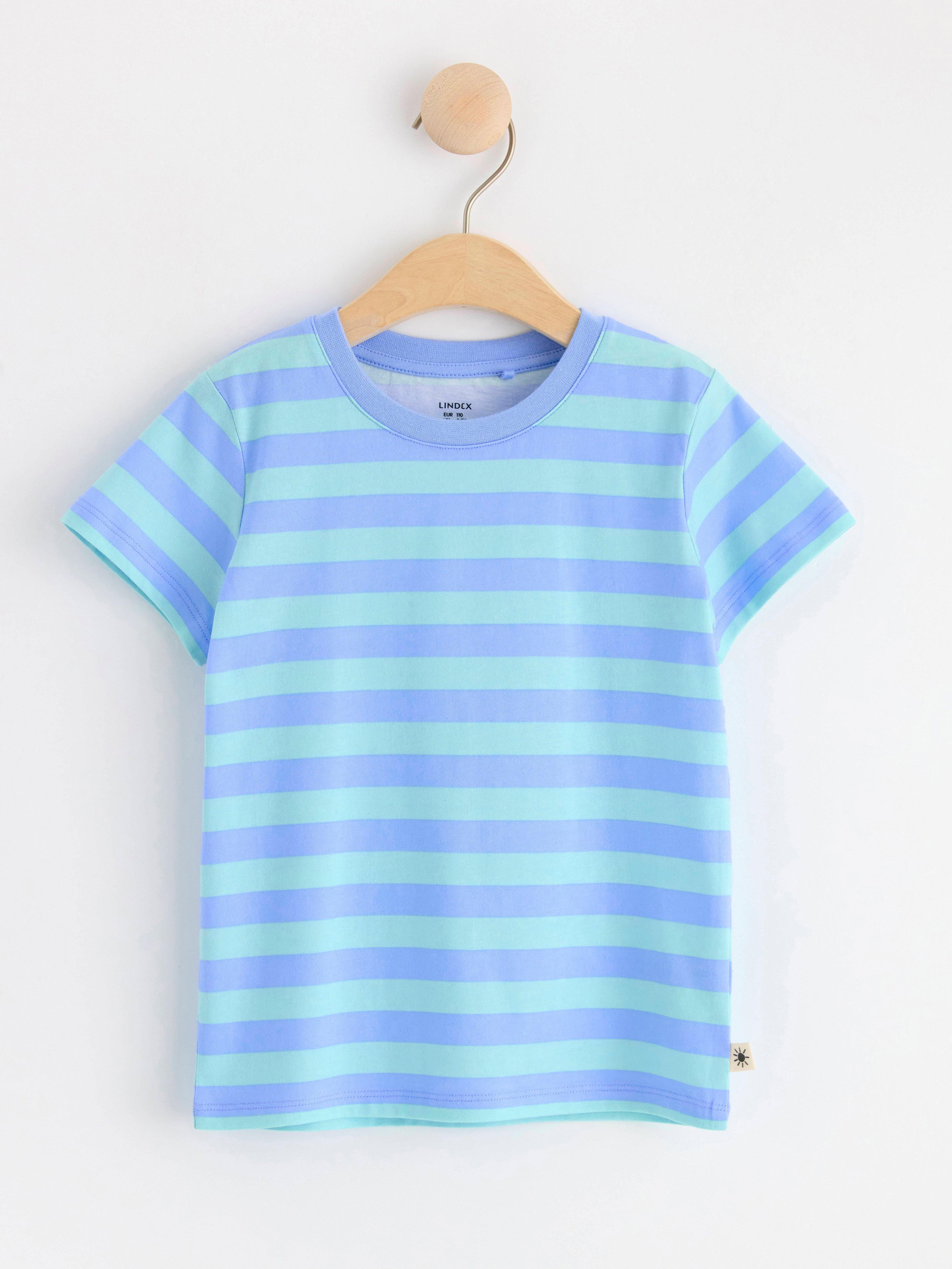 Striped t-shirt Light Blue