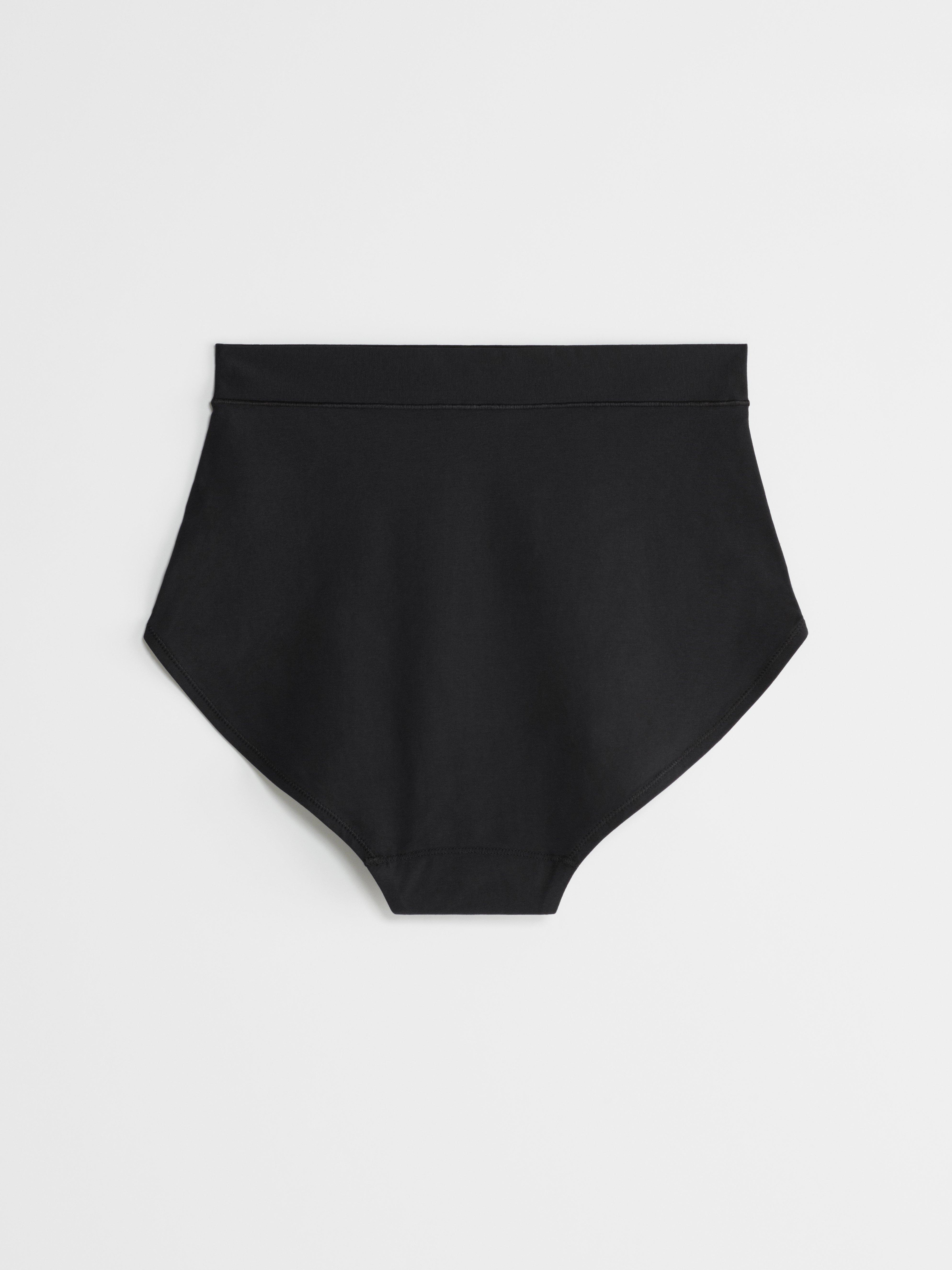 Engineered High Waist Period Proof – Period Panty Medium Absorbency Black