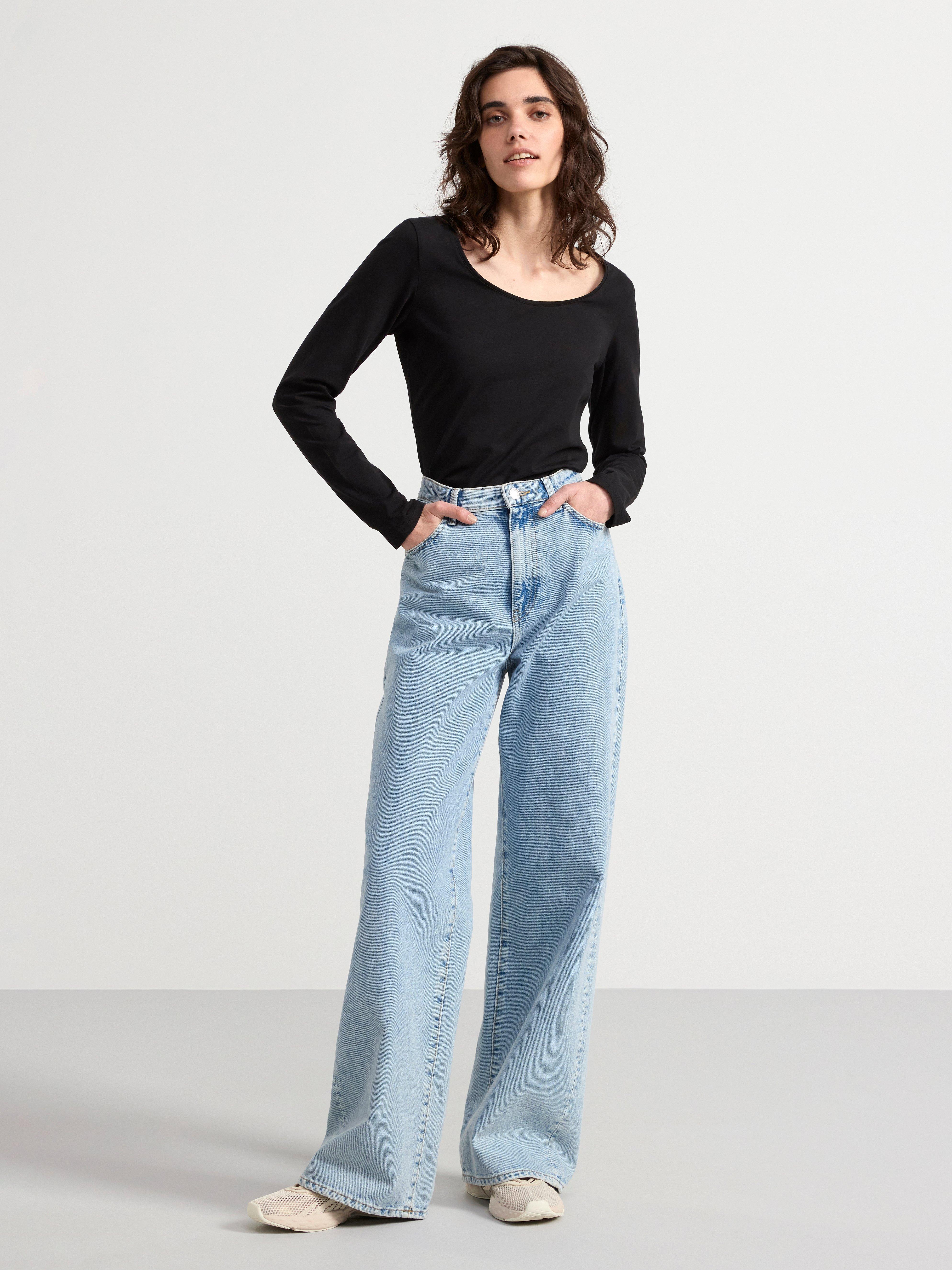 Long sleeve top Black