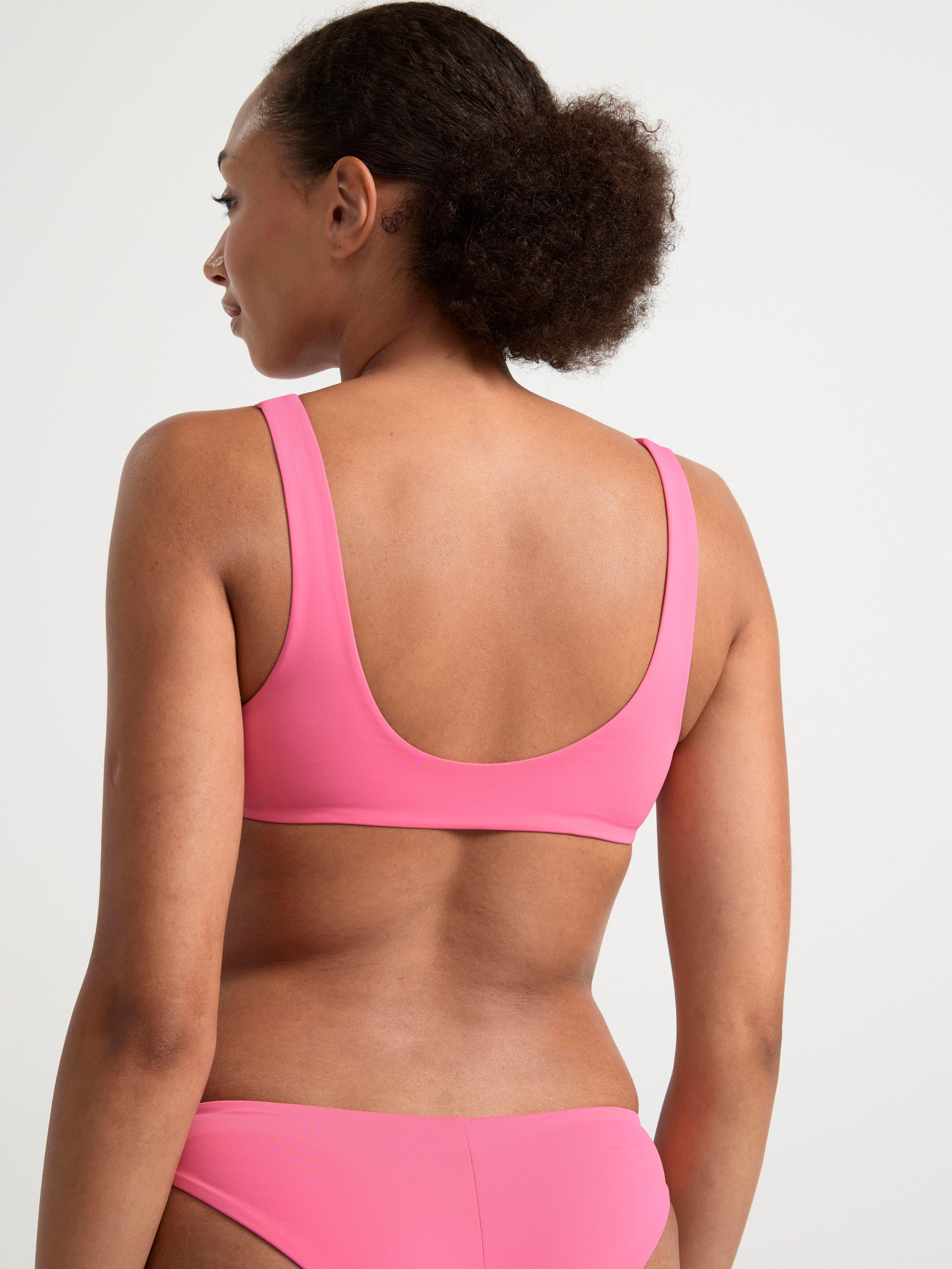 Unpadded bikini top Pink
