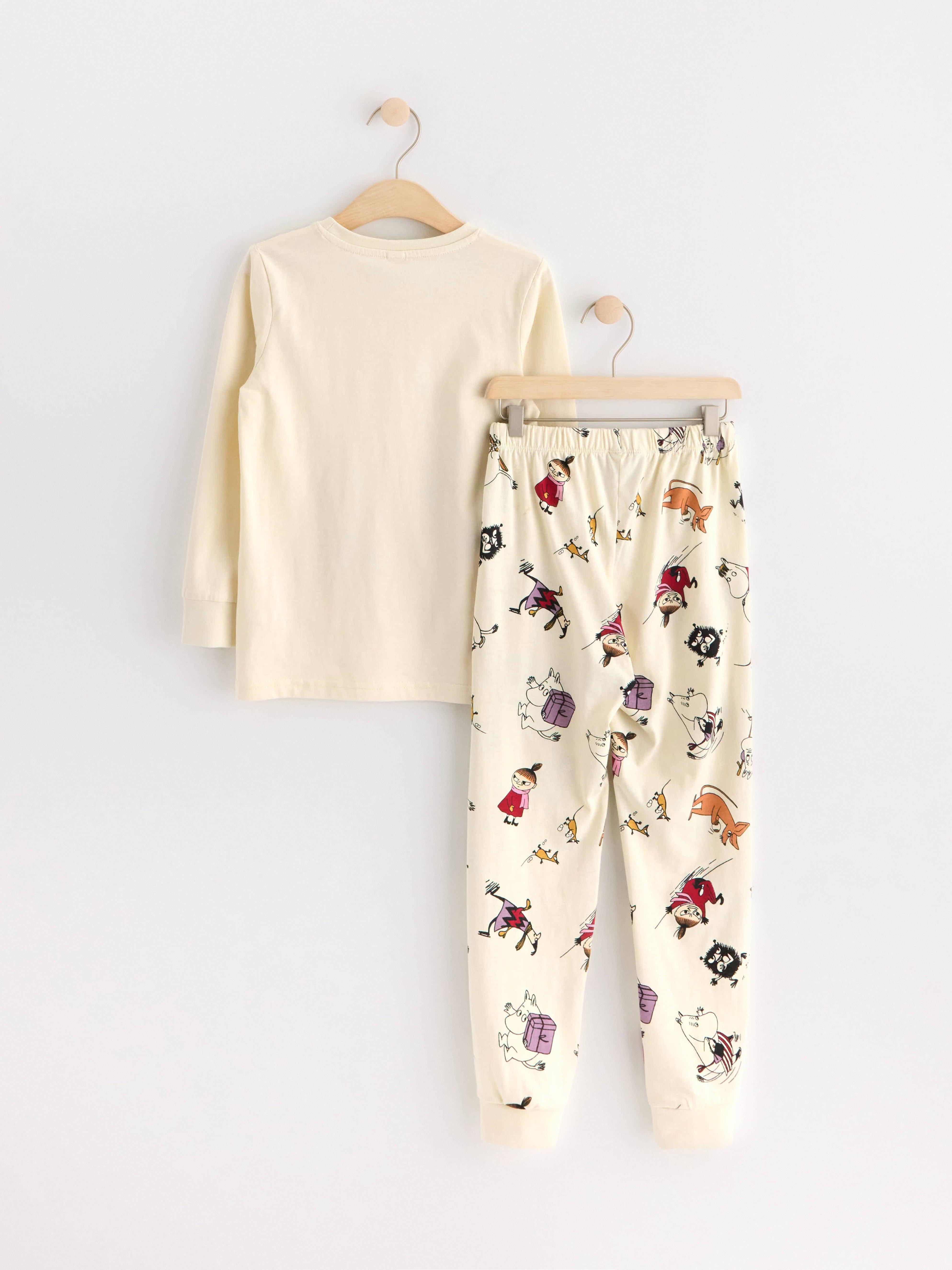 Pyjama set with Moomin print Light Beige