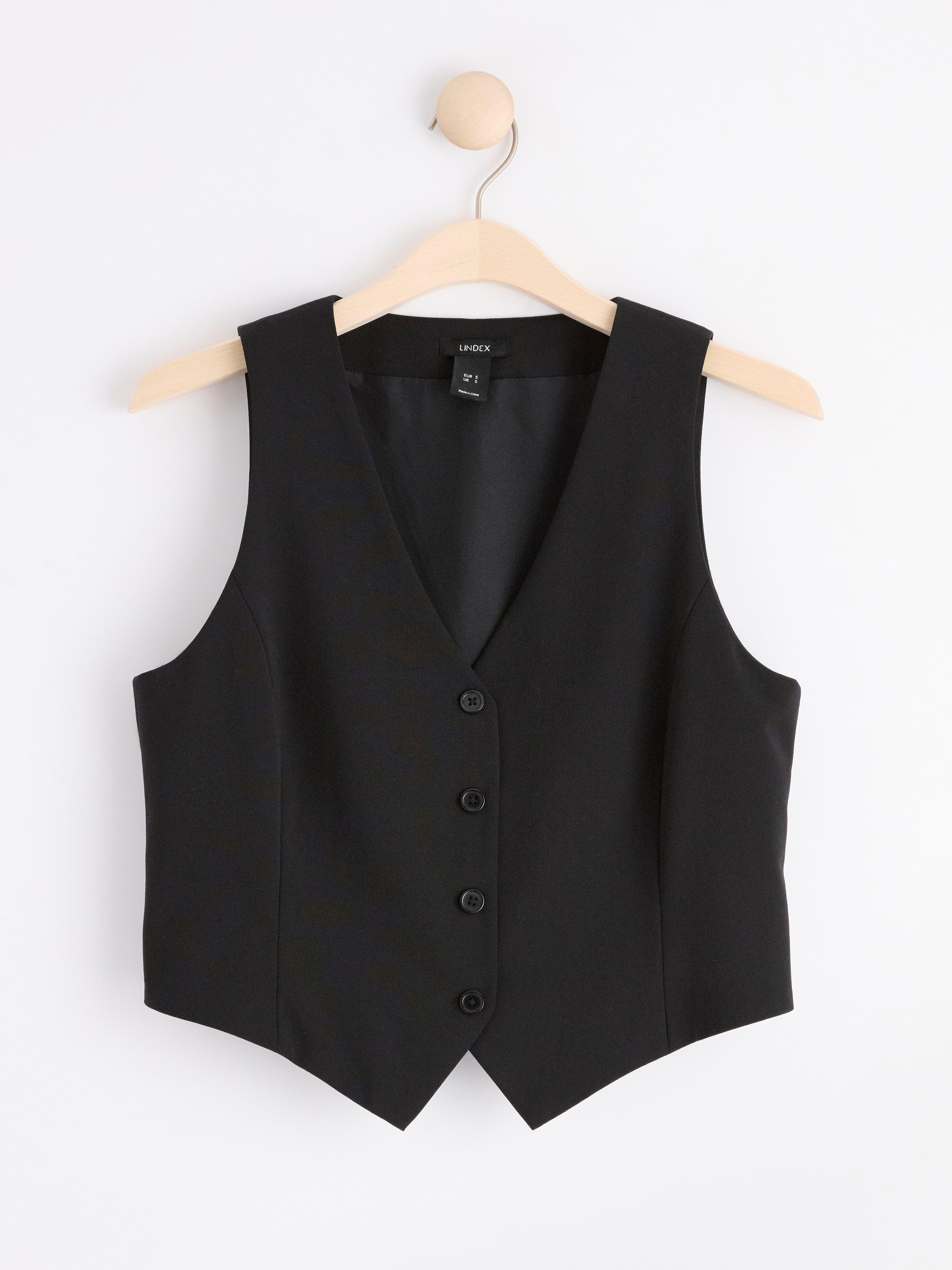Waistcoat Black
