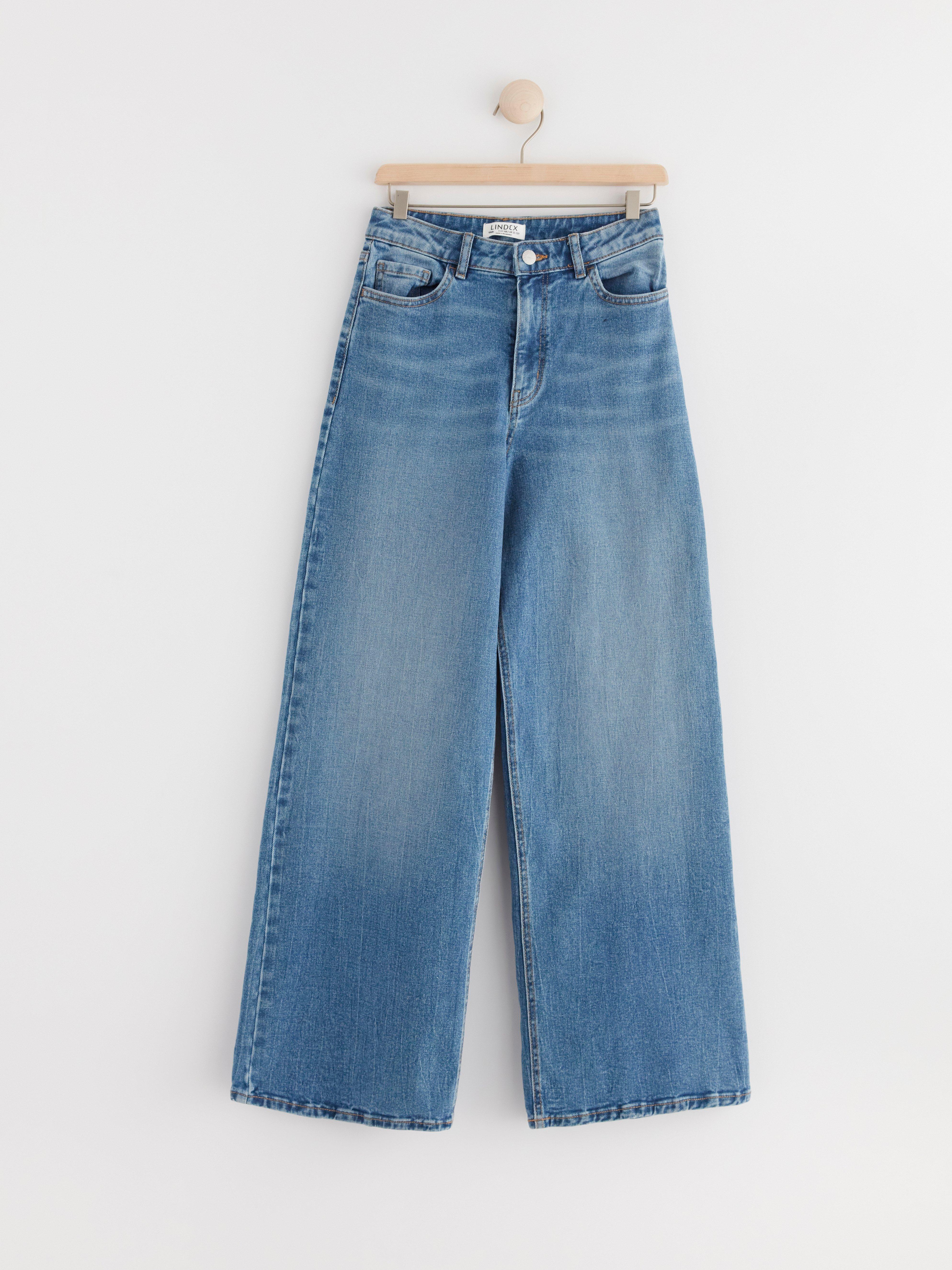 Viola Extra wide Jeans Denim
