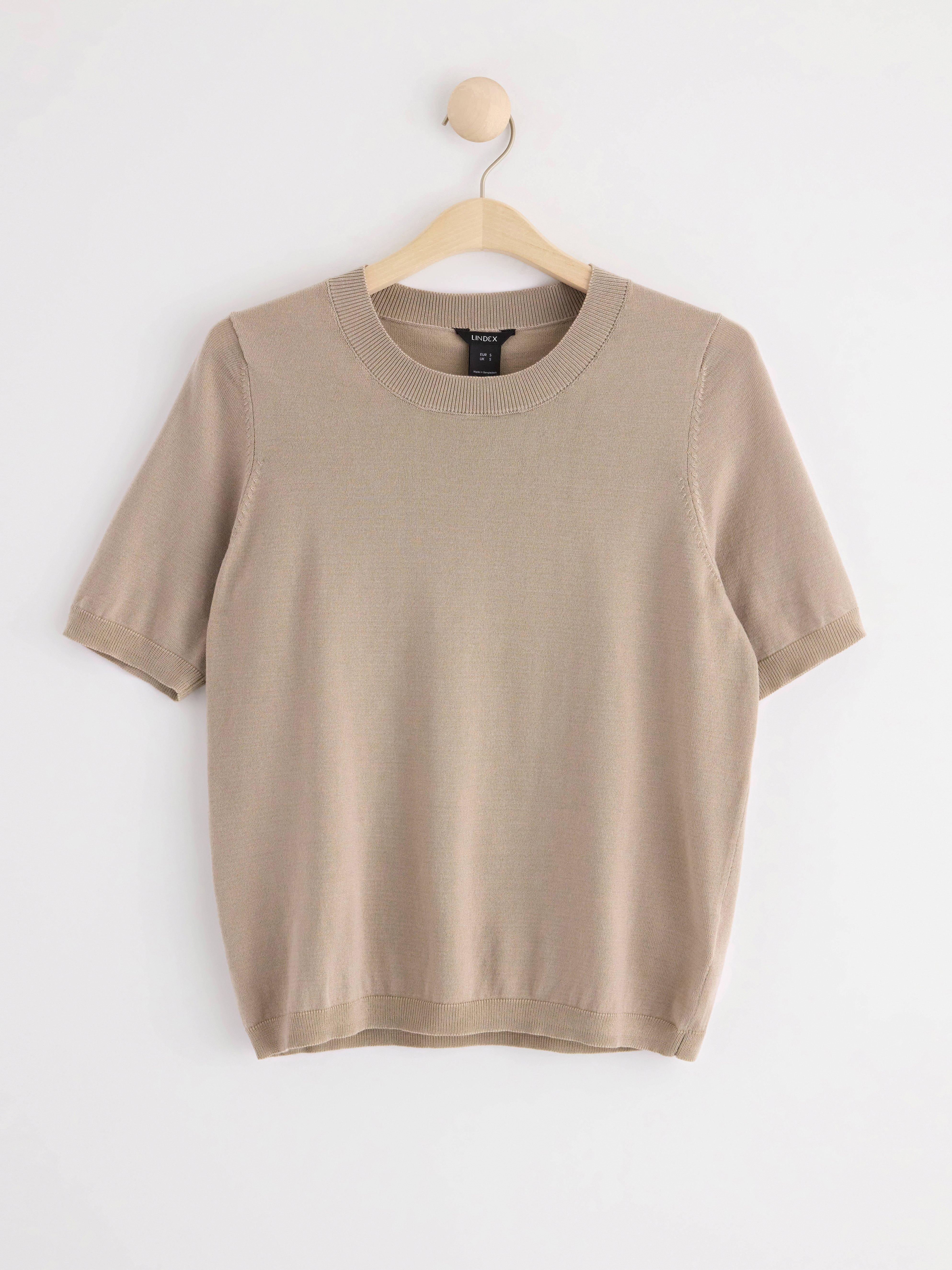 Jumper fine-knitted Light Dusty Beige