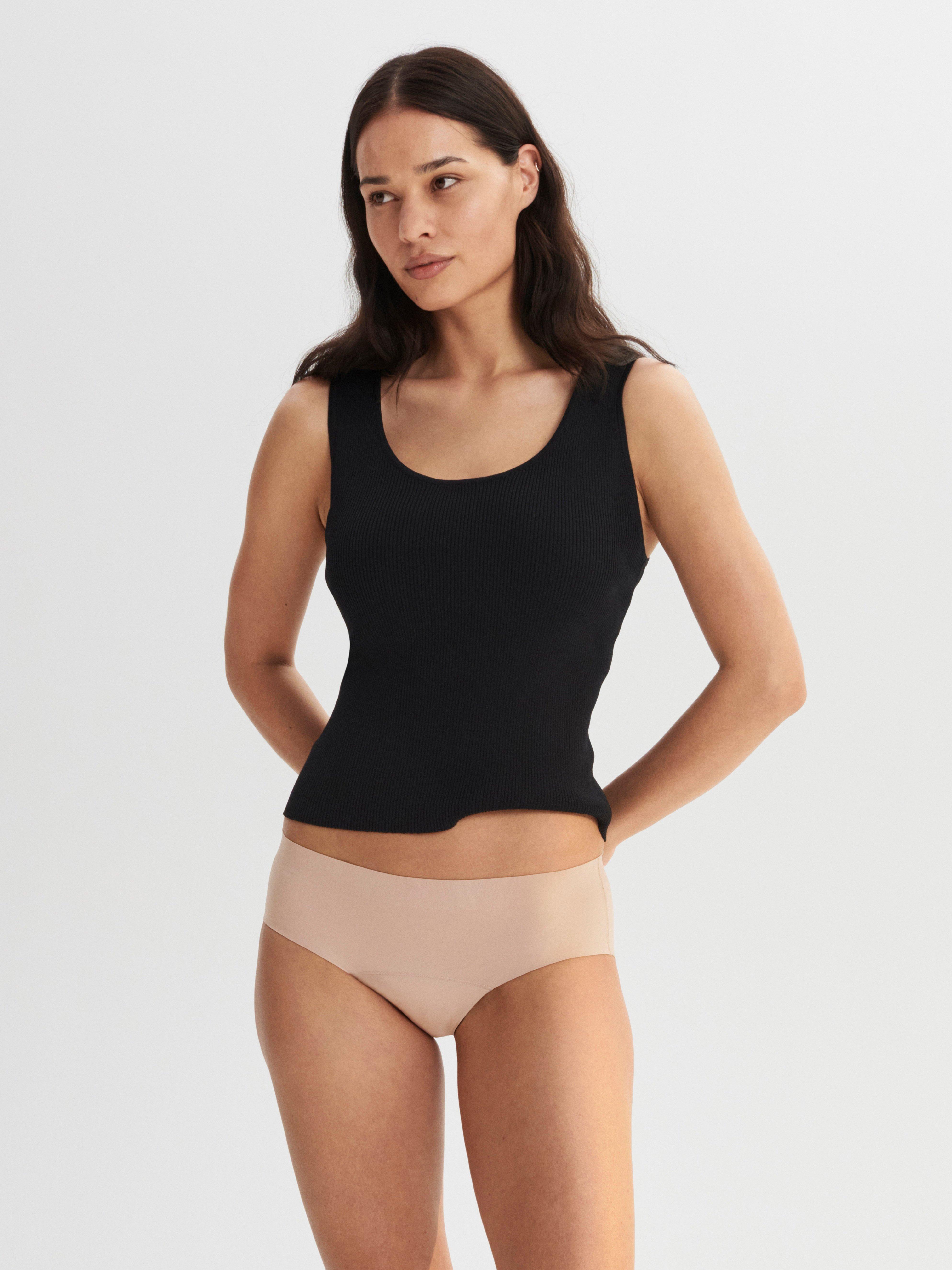 Engineered Hiphugger Period Proof – Period Panty Medium Absorbency Beige