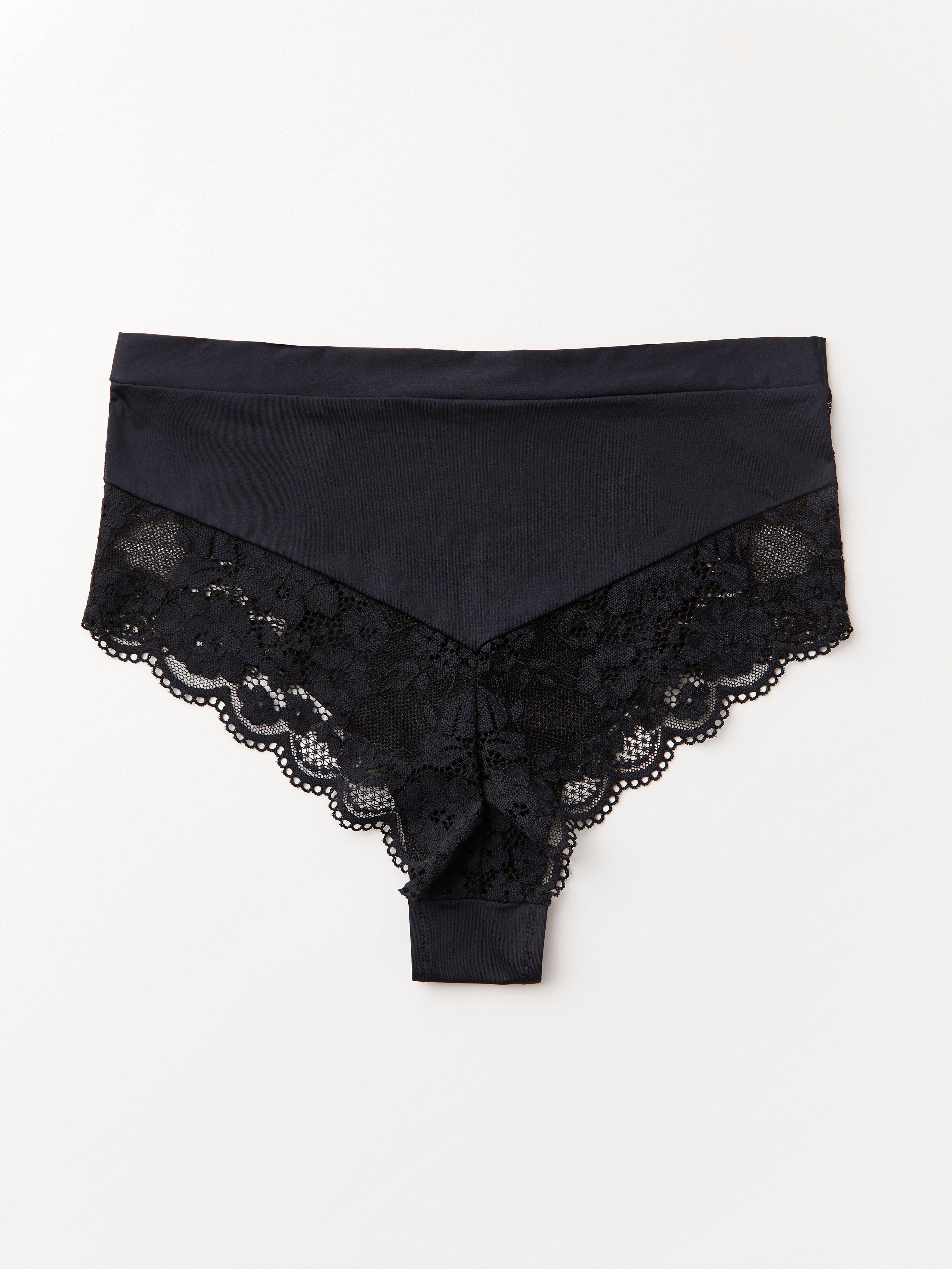 Brazilian high briefs Black