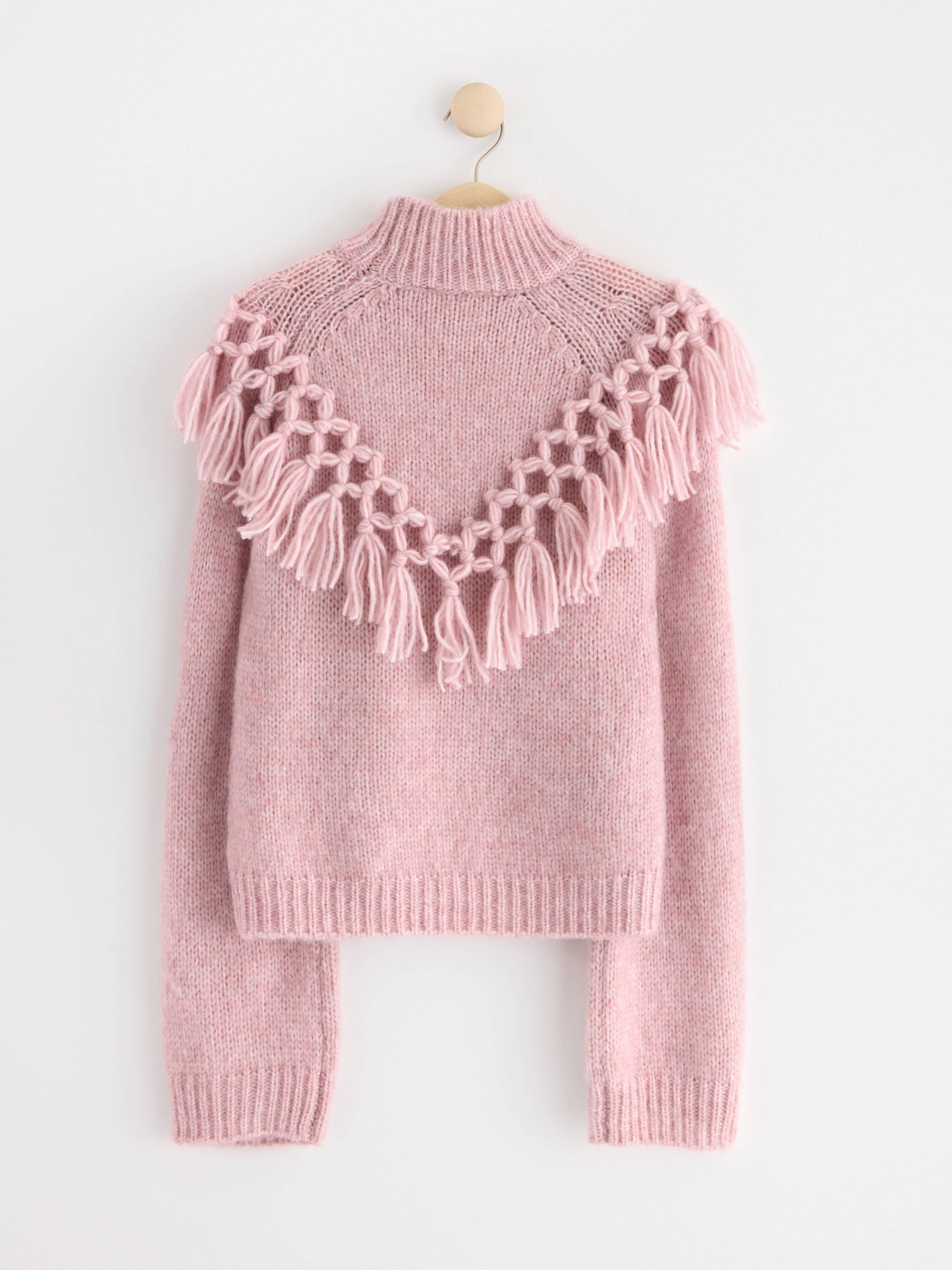 Mock neck jumper Light Pink