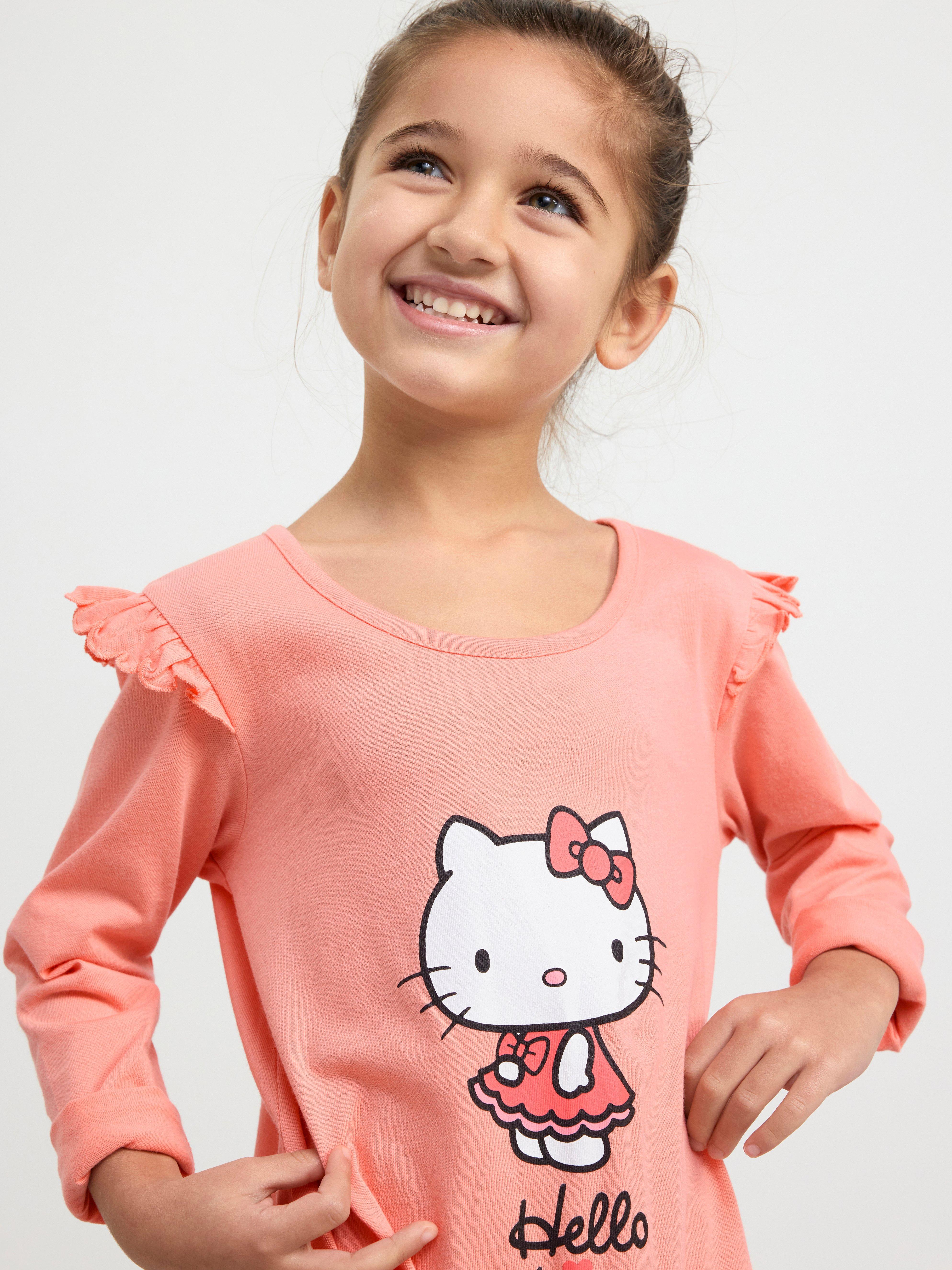 Night dress with Hello Kitty Dusty Coral