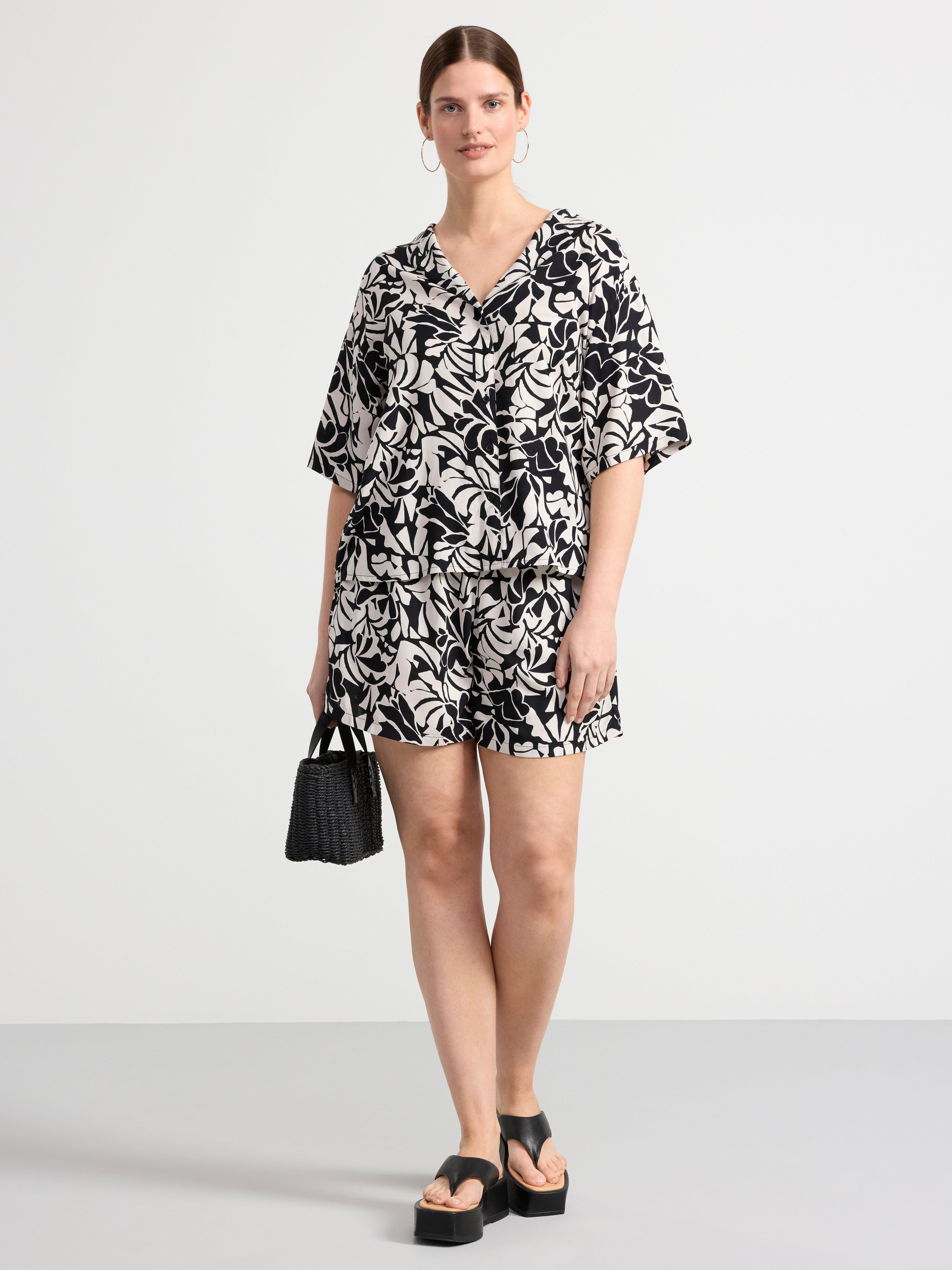 Short sleeved shirt Light Beige