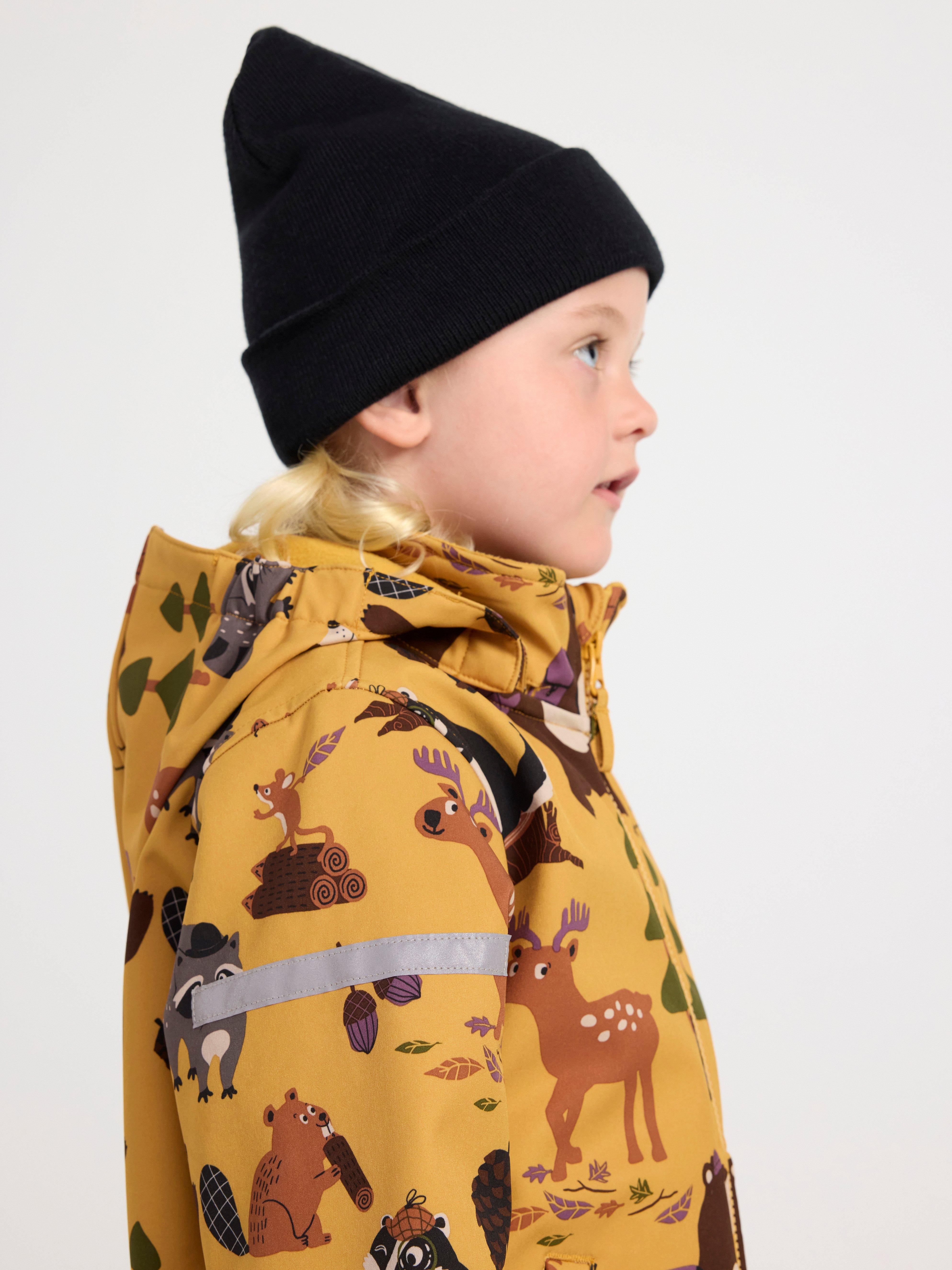 FIX Waterproof softshell jacket Dusty Yellow