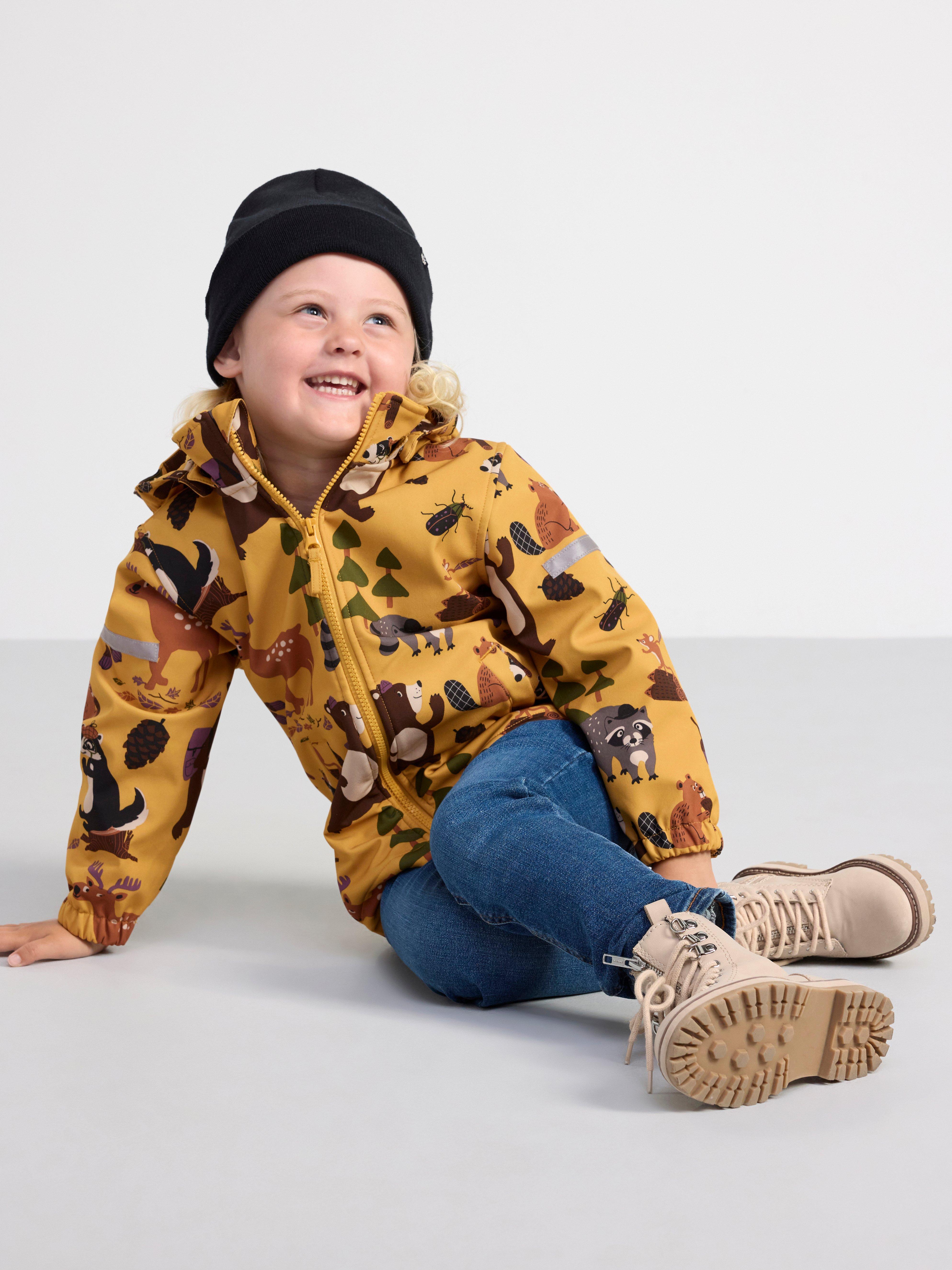 FIX Waterproof softshell jacket Dusty Yellow