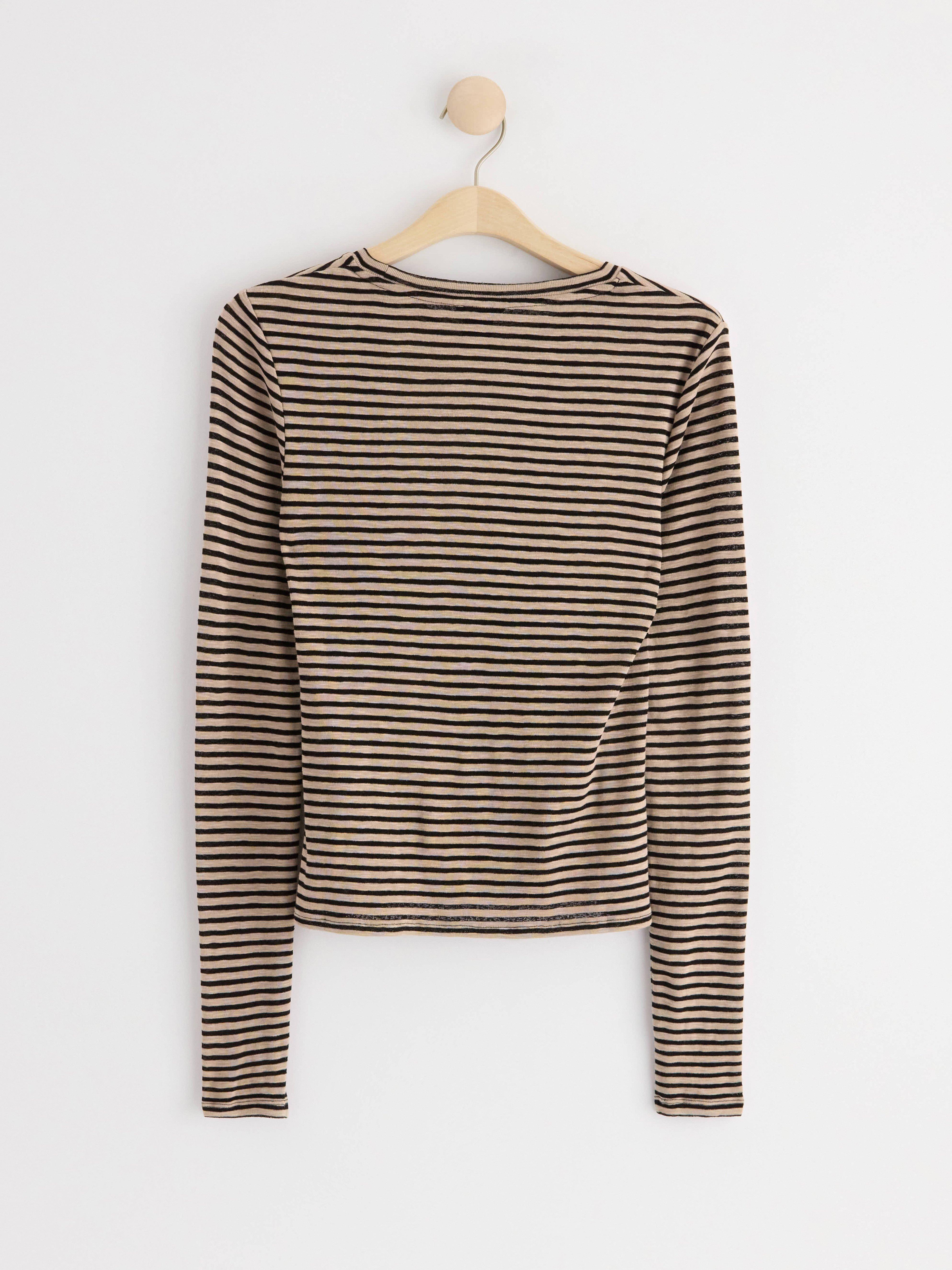 Long sleeve top Beige