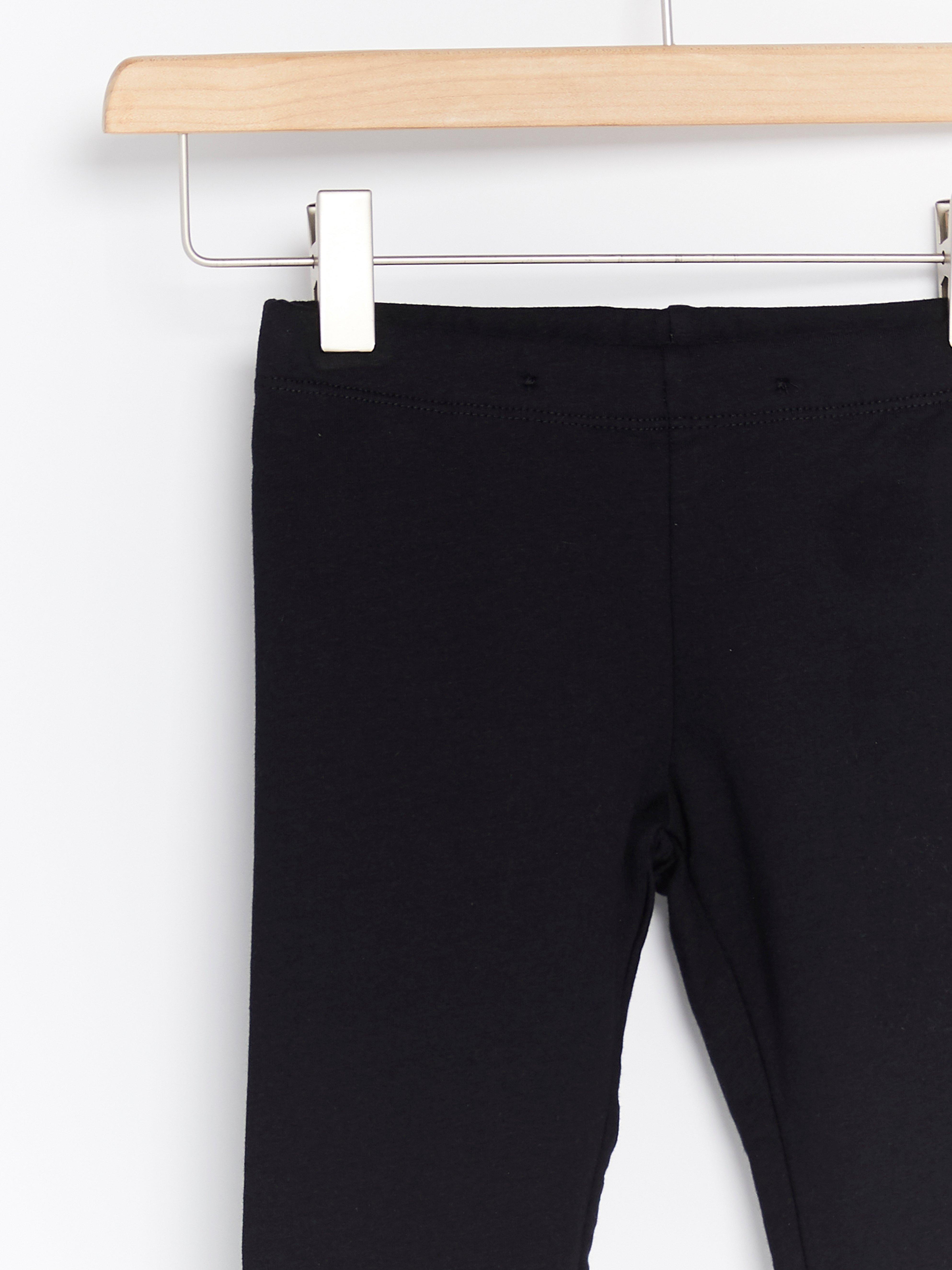 Leggings with Brushed Inside Black