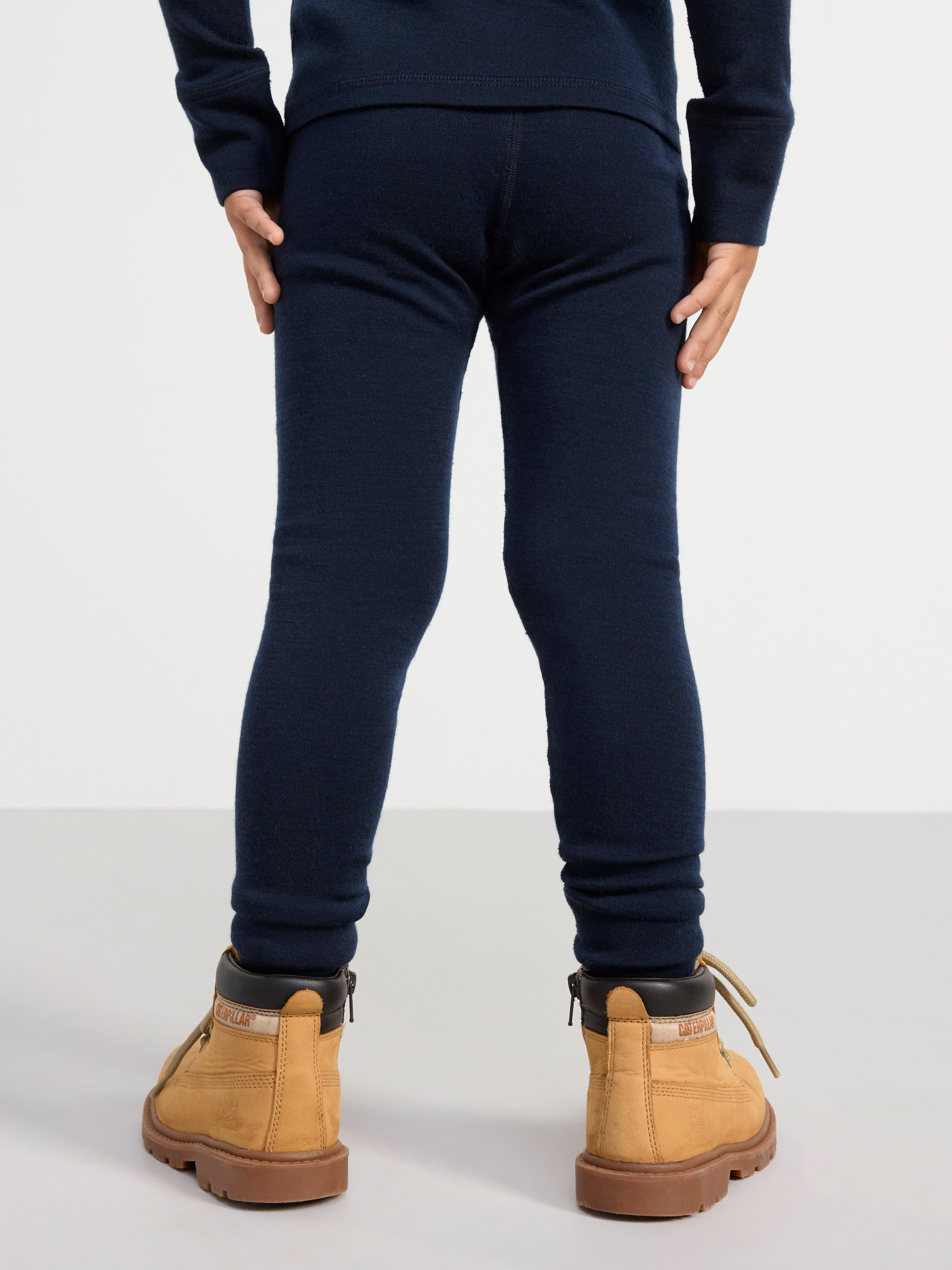 FIX Merino wool long johns Navy