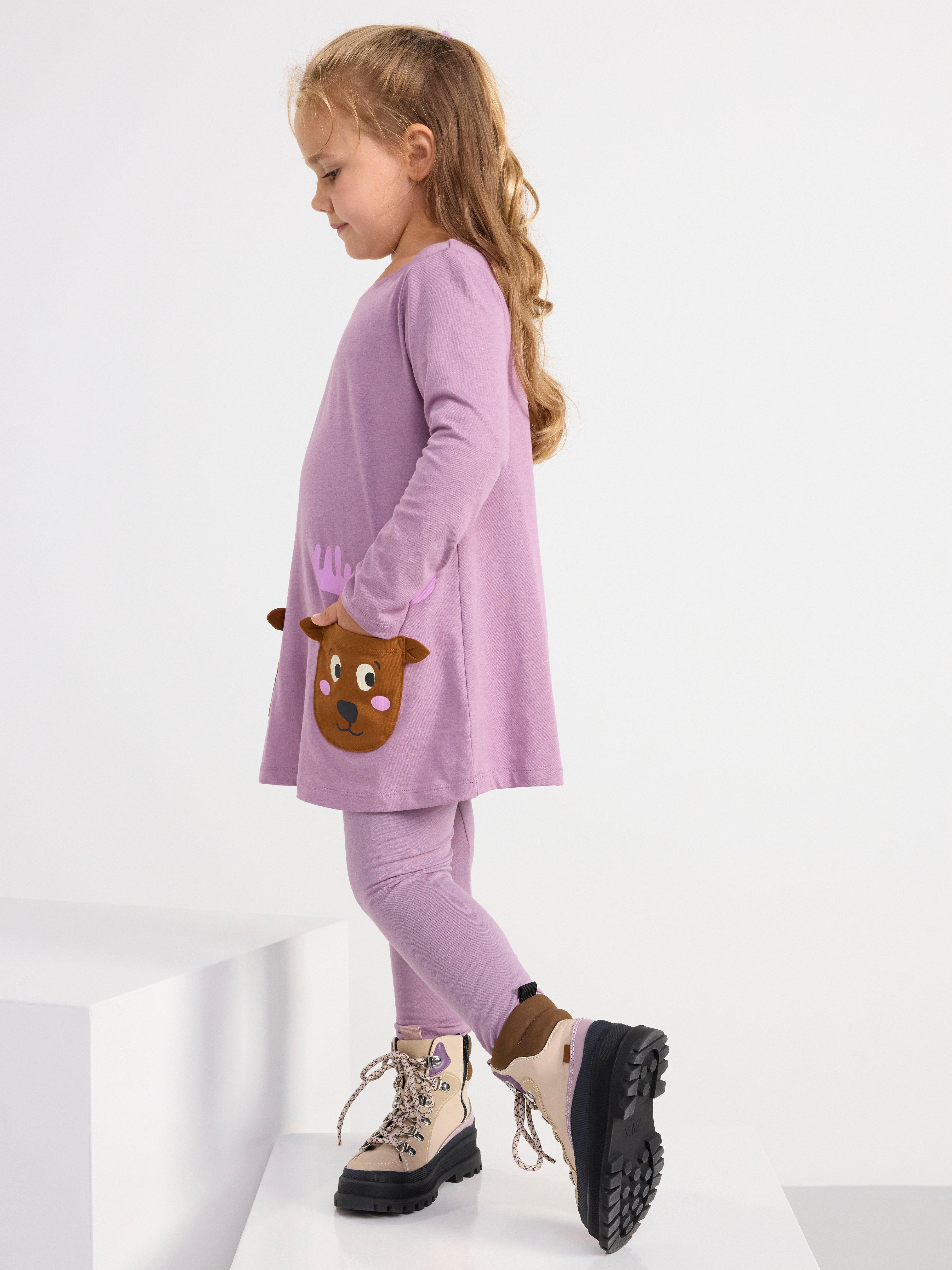 Tunic with long sleeve Light Dusty Lilac