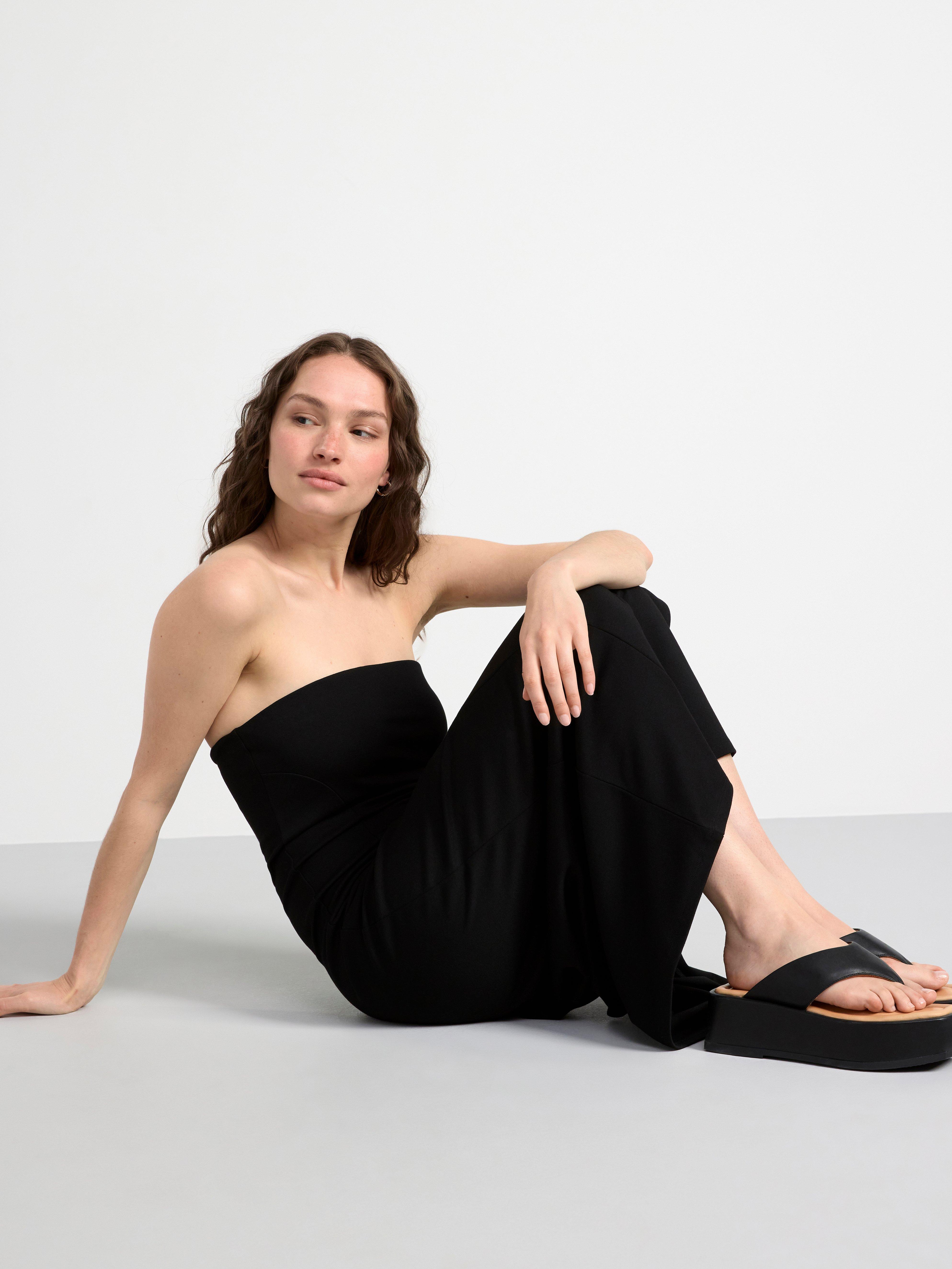 Punto tube dress Black