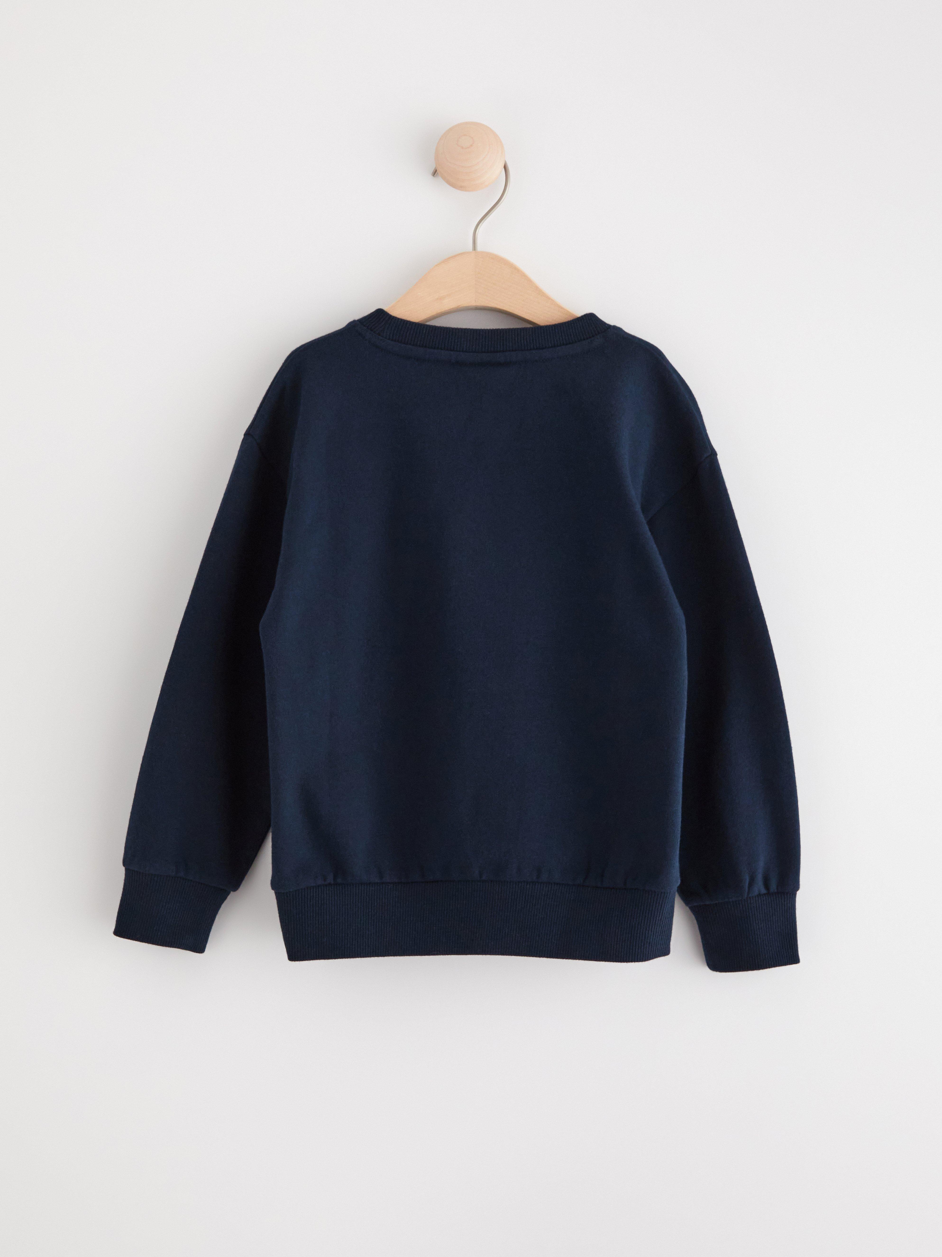 Sweatshirt with Spiderman Dark Navy