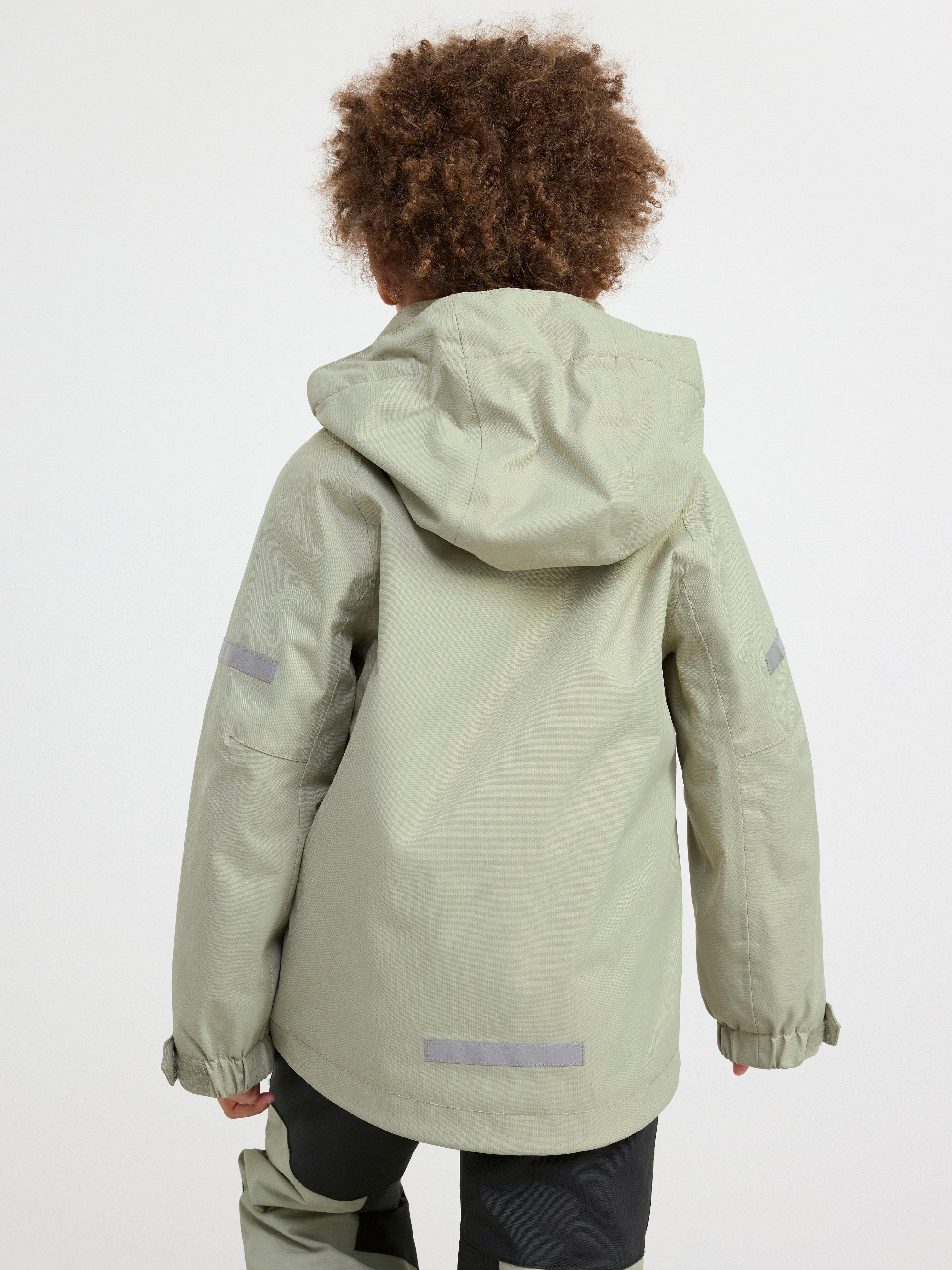 FIX Shell jacket with adjustable sleeves Light Dusty Green