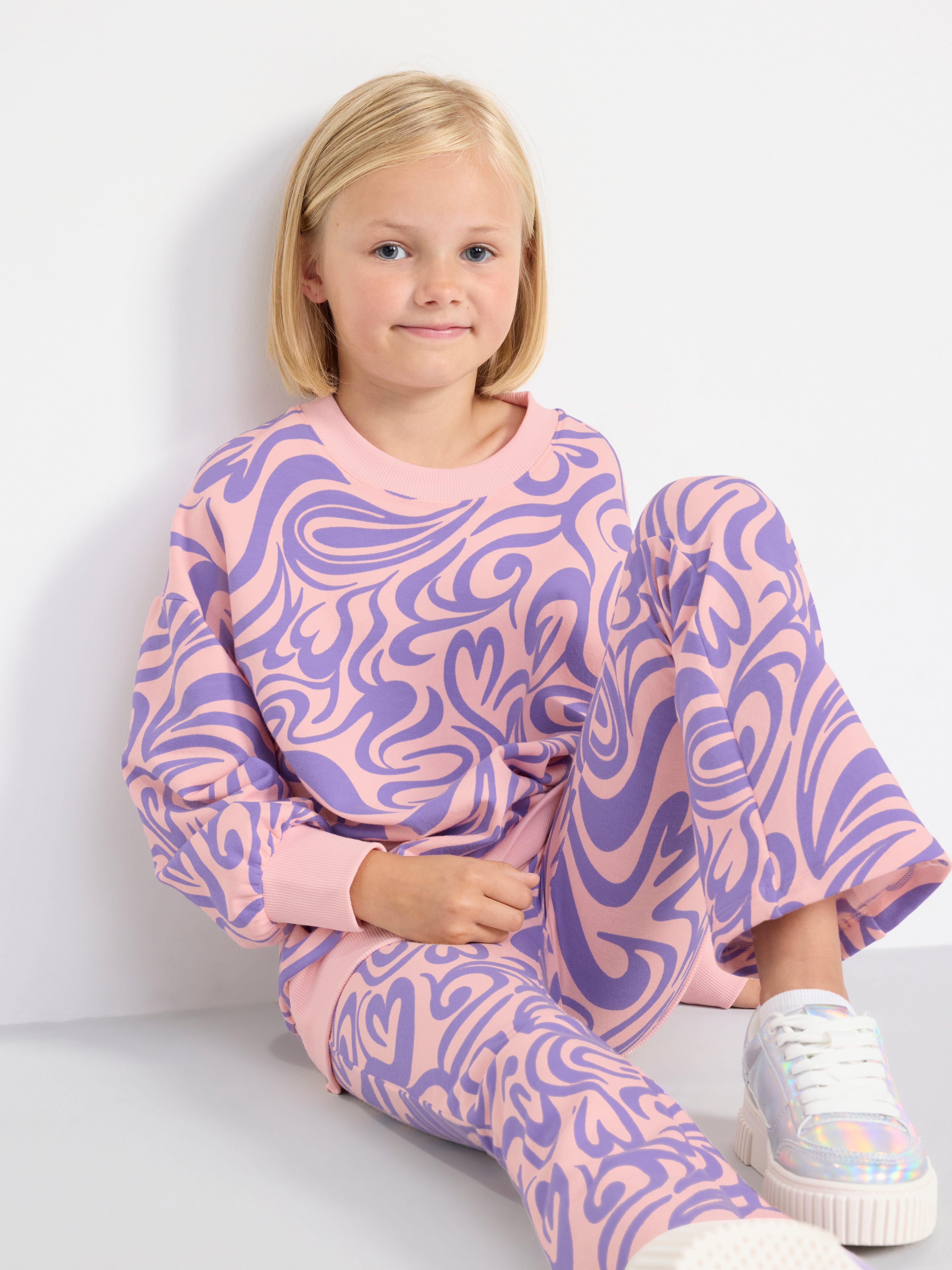 Oversized sweatshirt Light Pink