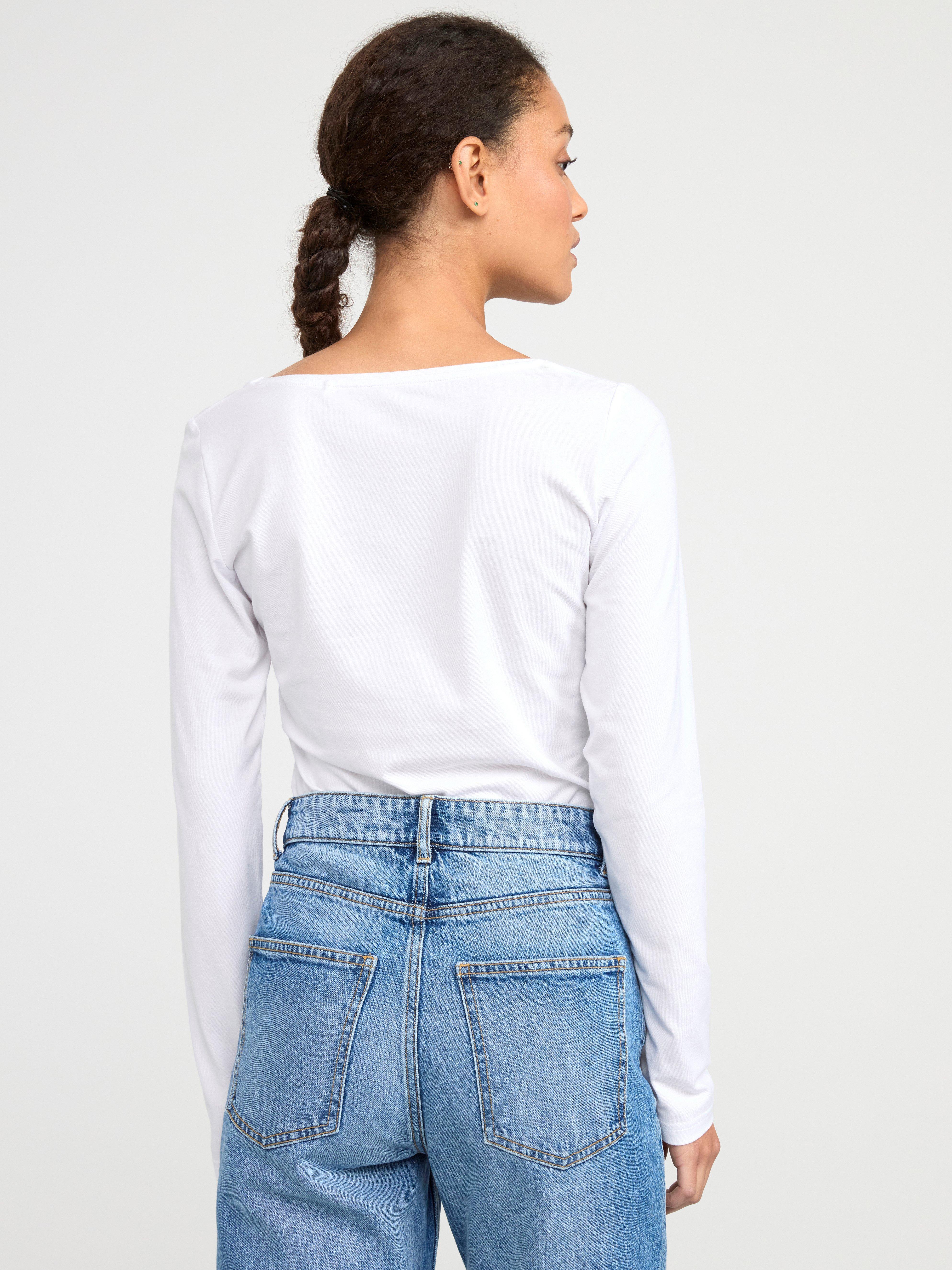 Long sleeve top White