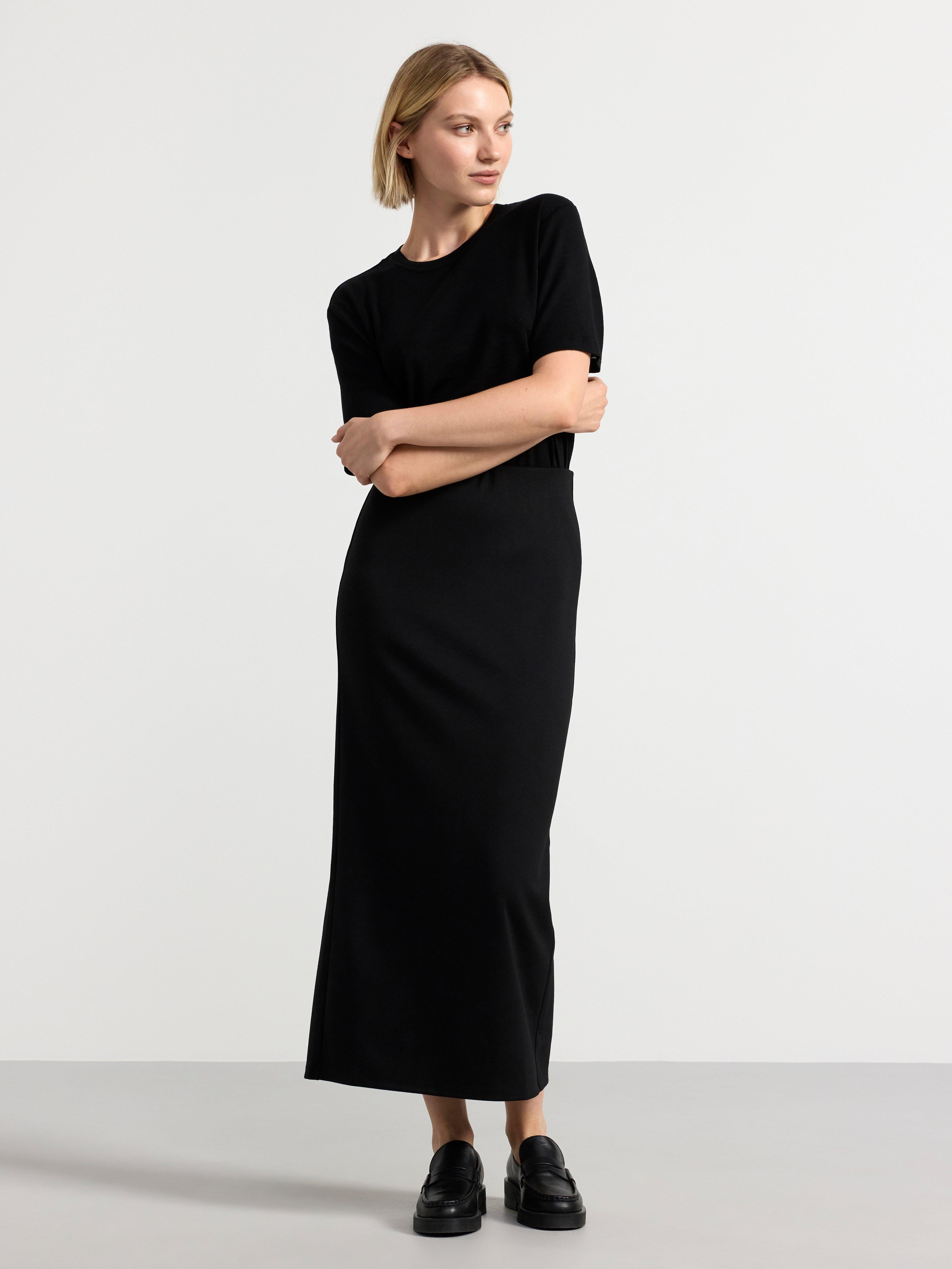 Midi skirt Black