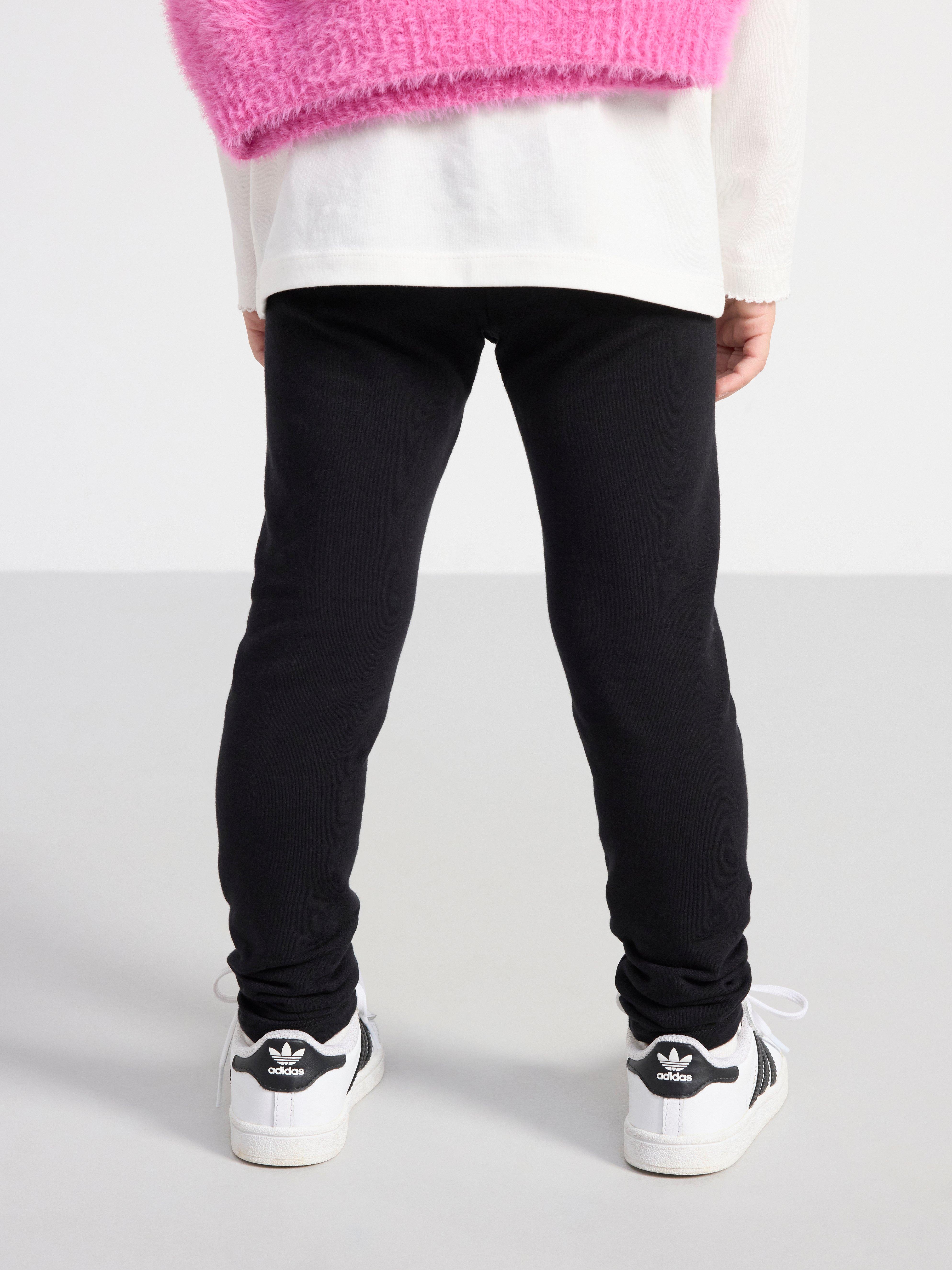 Leggings with Brushed Inside Black