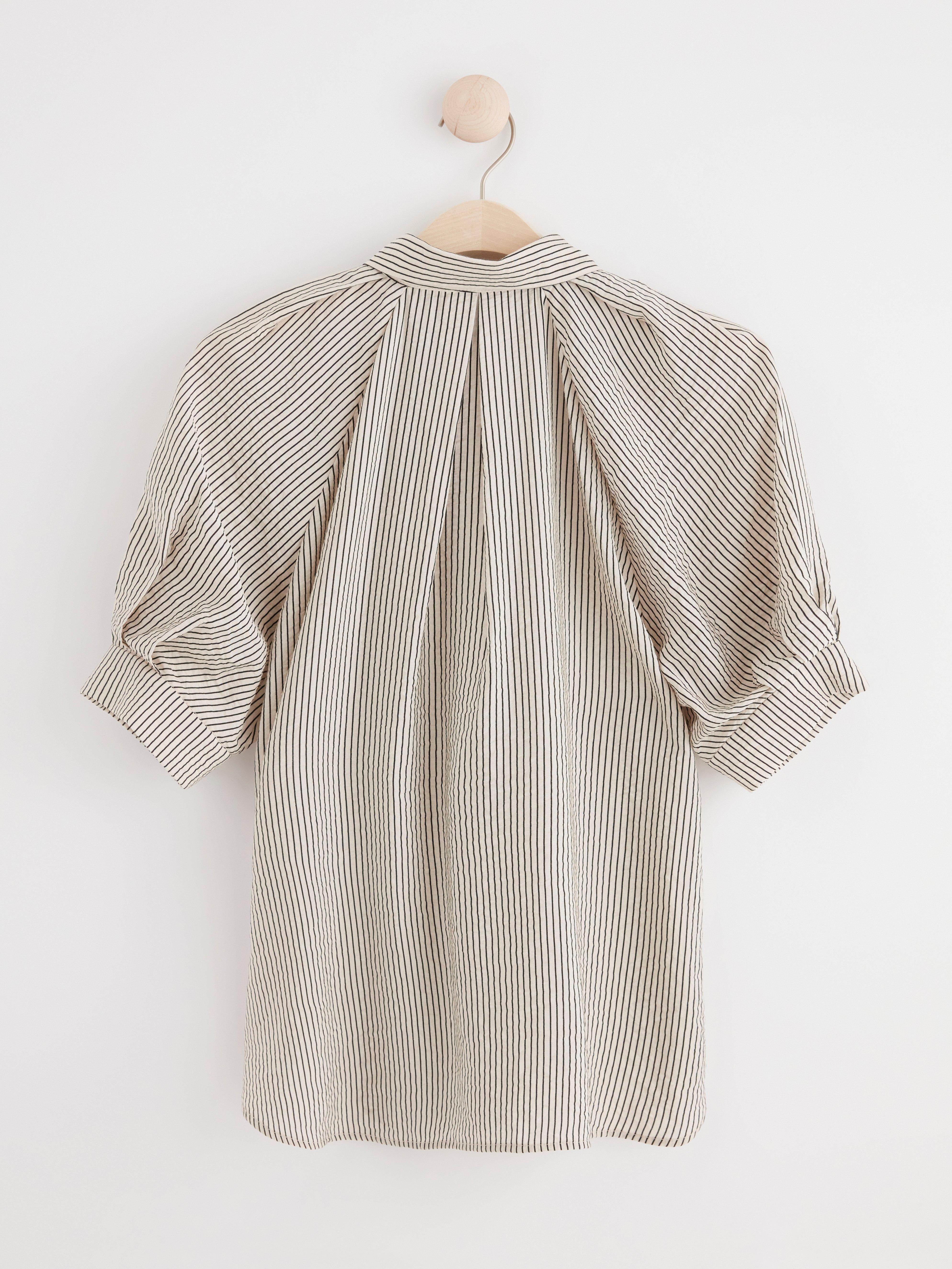 Puff sleeve blouse Light Beige